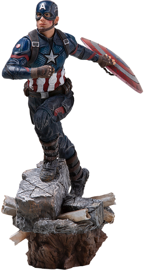 Iron Studios: Avengers Endgame - Capitan America (Deluxe Version)