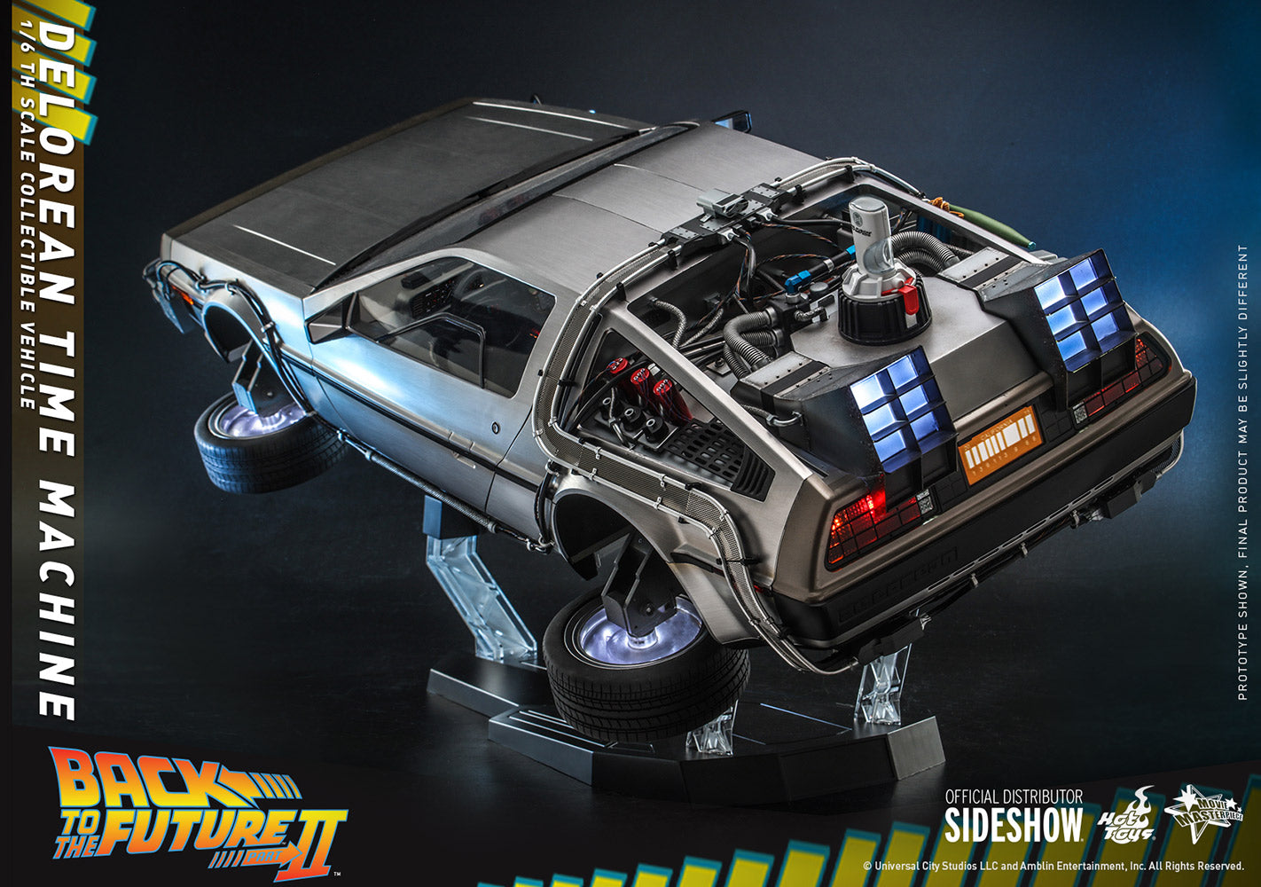 Hot Toys Back To The Future DeLorean Time Machine