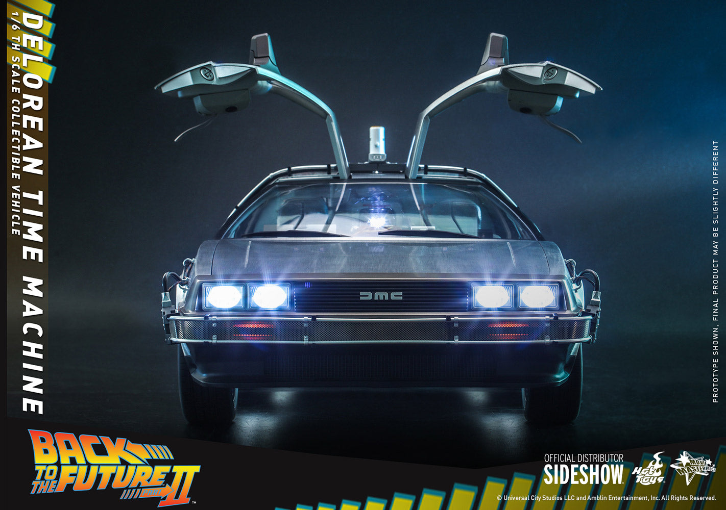 Hot Toys Back To The Future DeLorean Time Machine