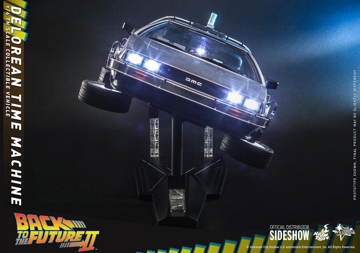 Hot Toys Back To The Future DeLorean Time Machine