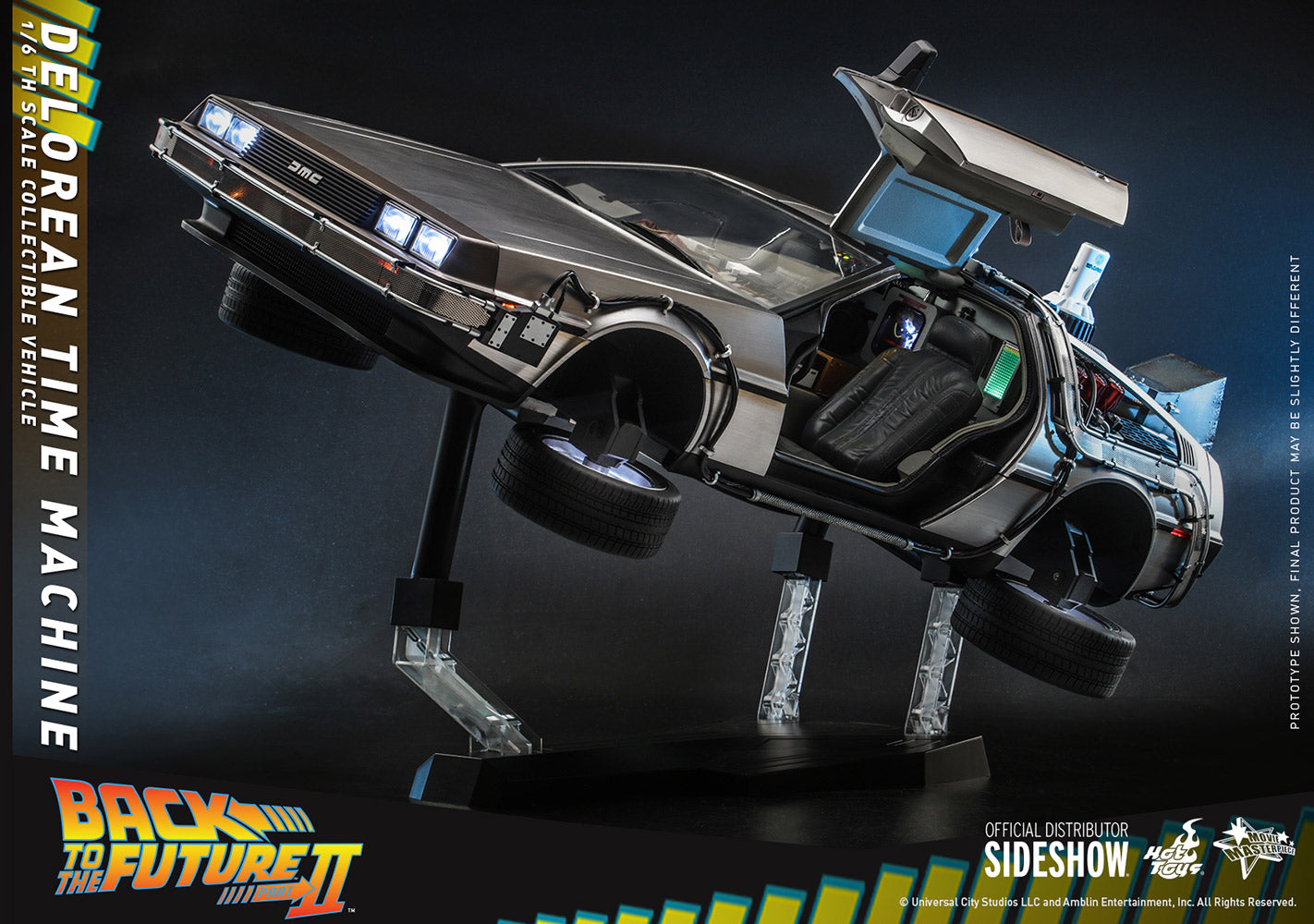 Hot Toys Back To The Future DeLorean Time Machine