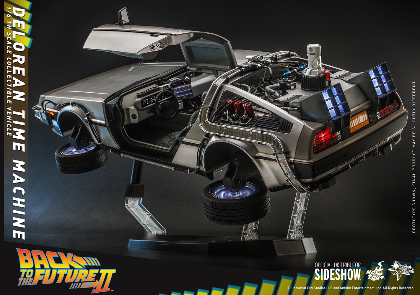 Hot Toys Back To The Future DeLorean Time Machine
