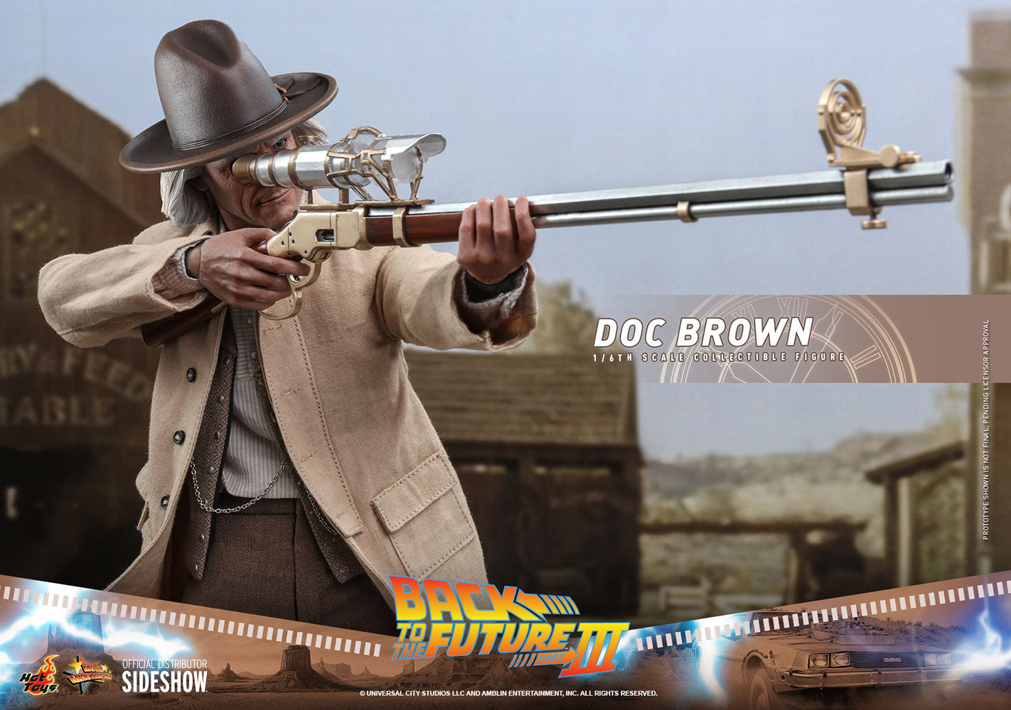 Hot Toys Back To The Future III Doc Brown