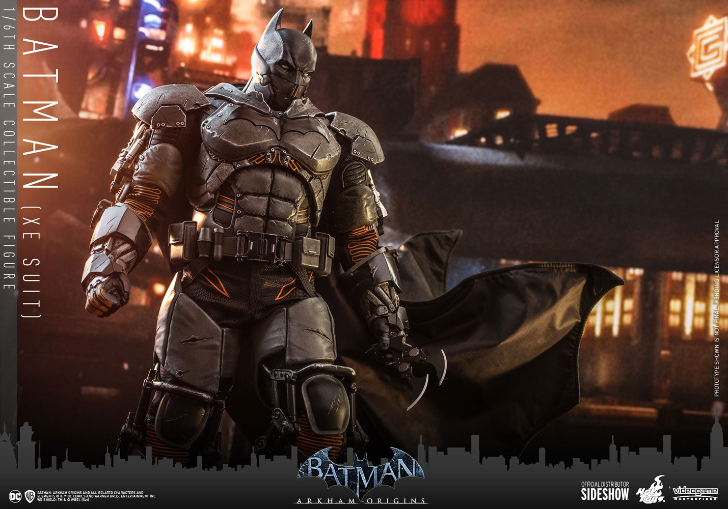 Hot Toys Batman Arkham Origins Batman Xe Suit