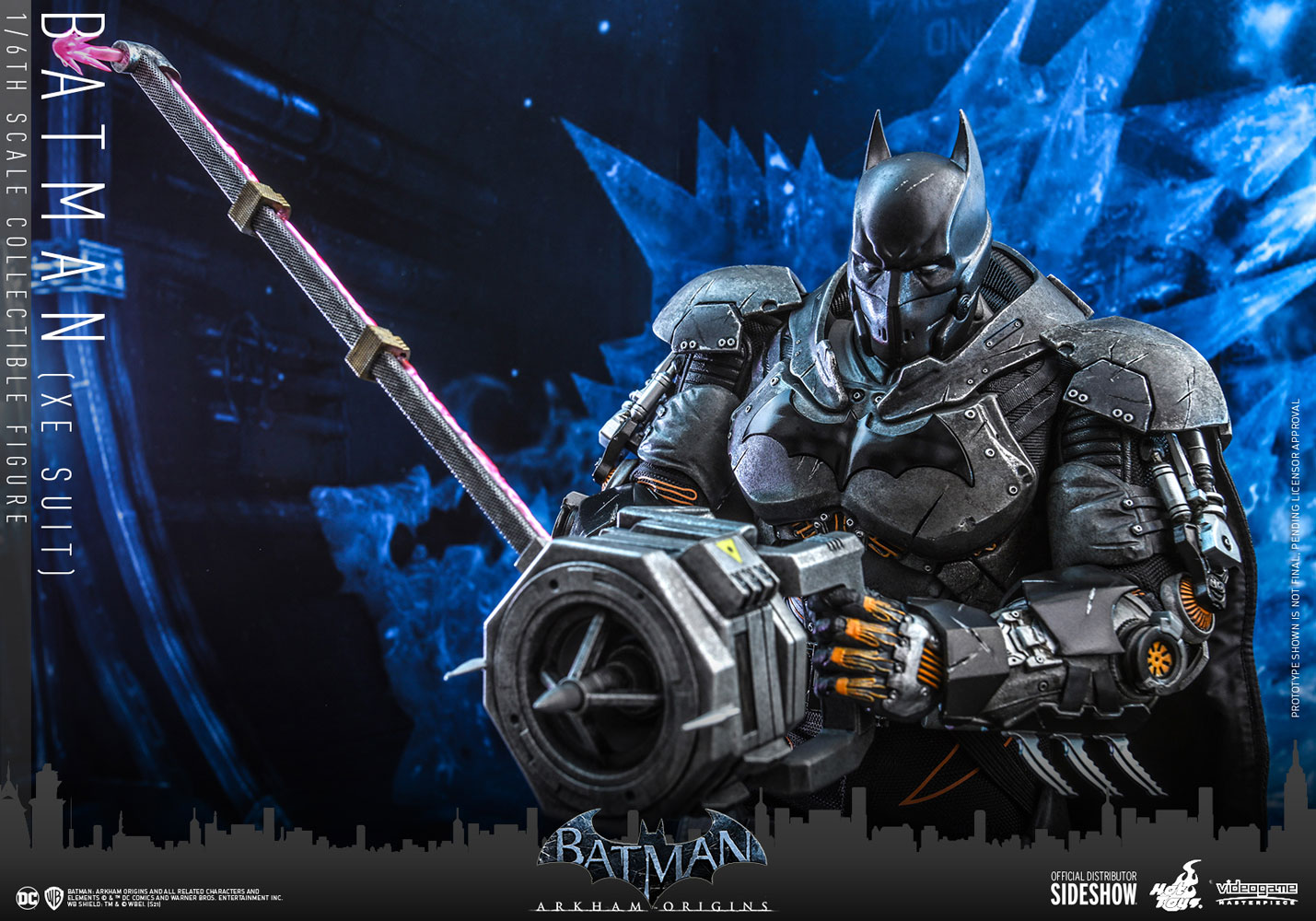 Hot Toys Batman Arkham Origins Batman Xe Suit