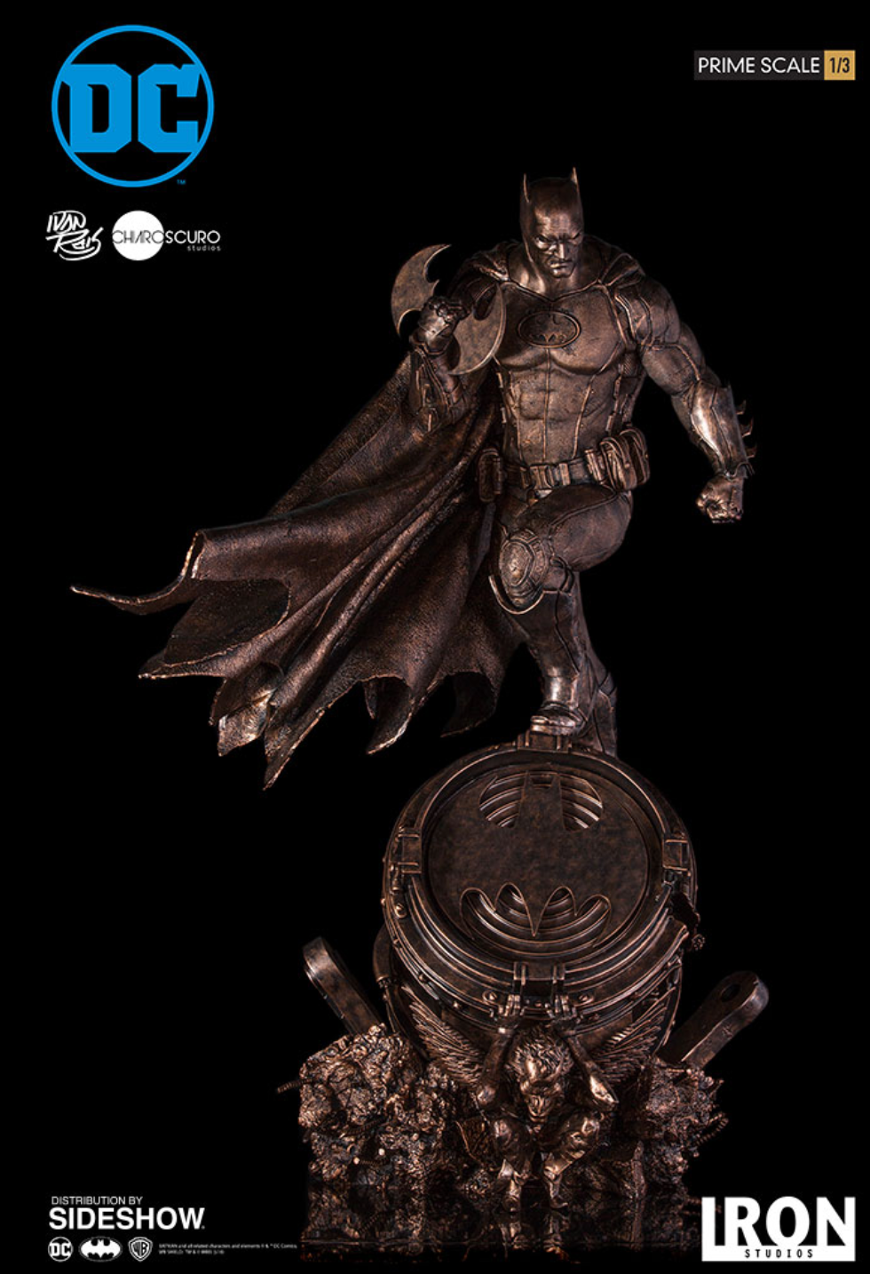 Iron Studios: Dc Comics Batman - Batman Bronze Prime