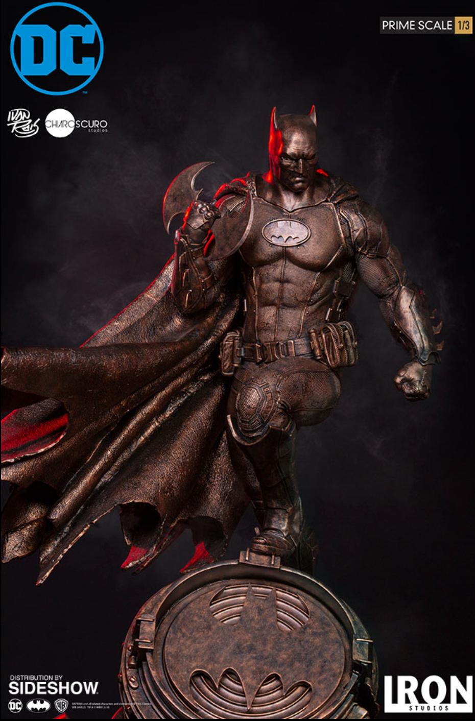 Iron Studios: Dc Comics Batman - Batman Bronze Prime