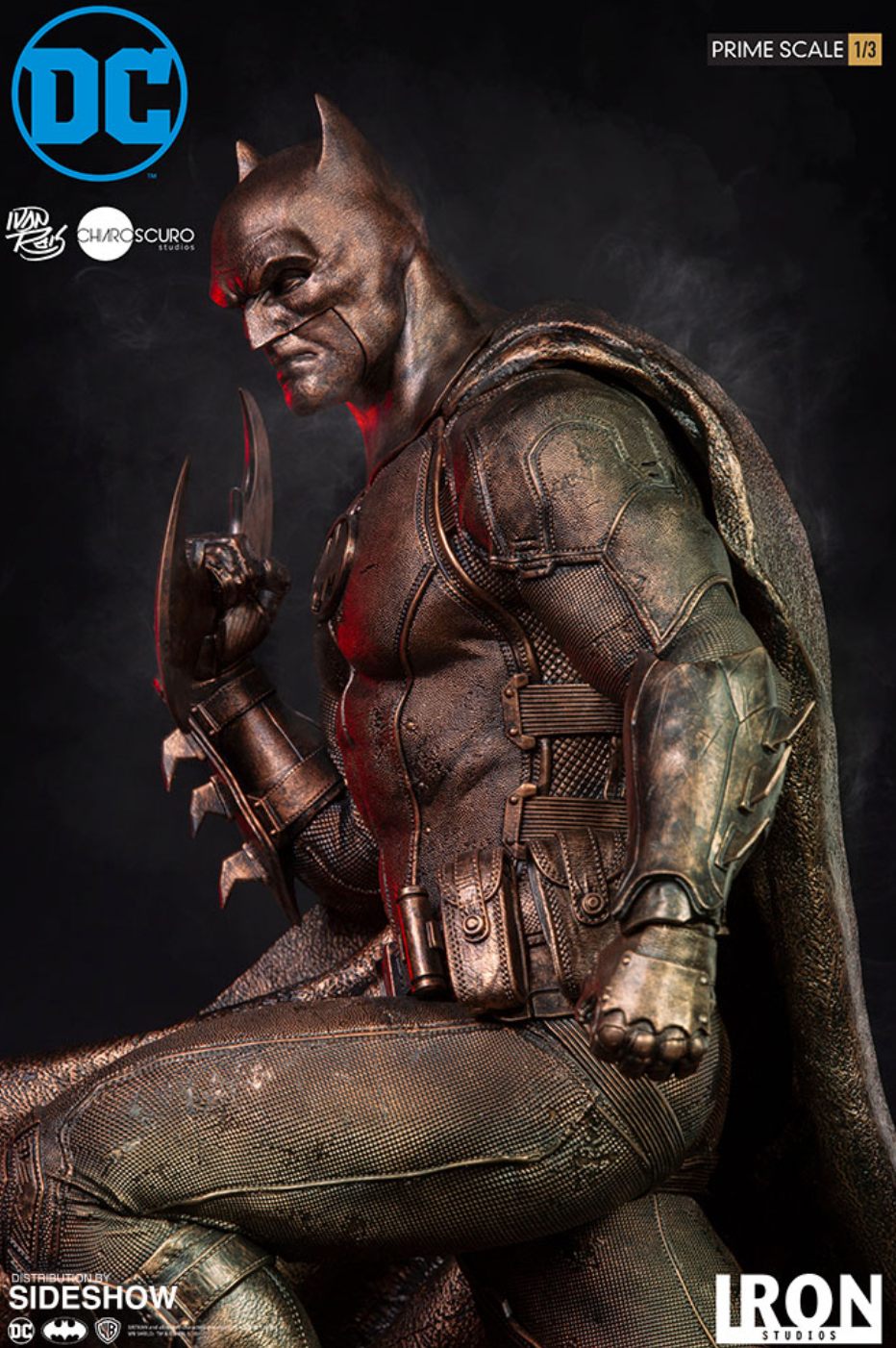 Iron Studios: Dc Comics Batman - Batman Bronze Prime