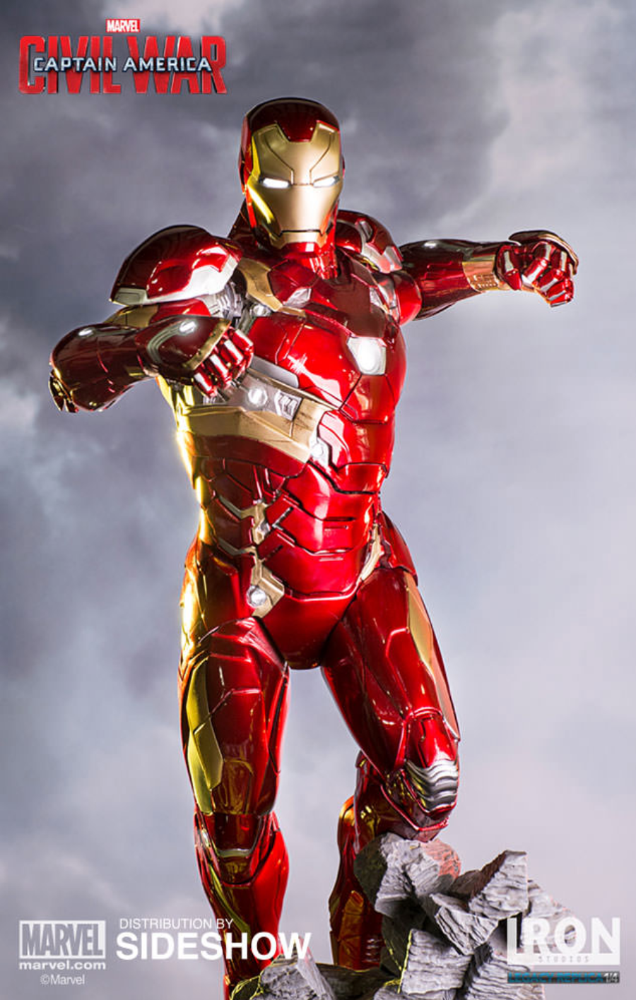 IRON Studios: Captain America: Civil War - Iron Man Legacy Replica