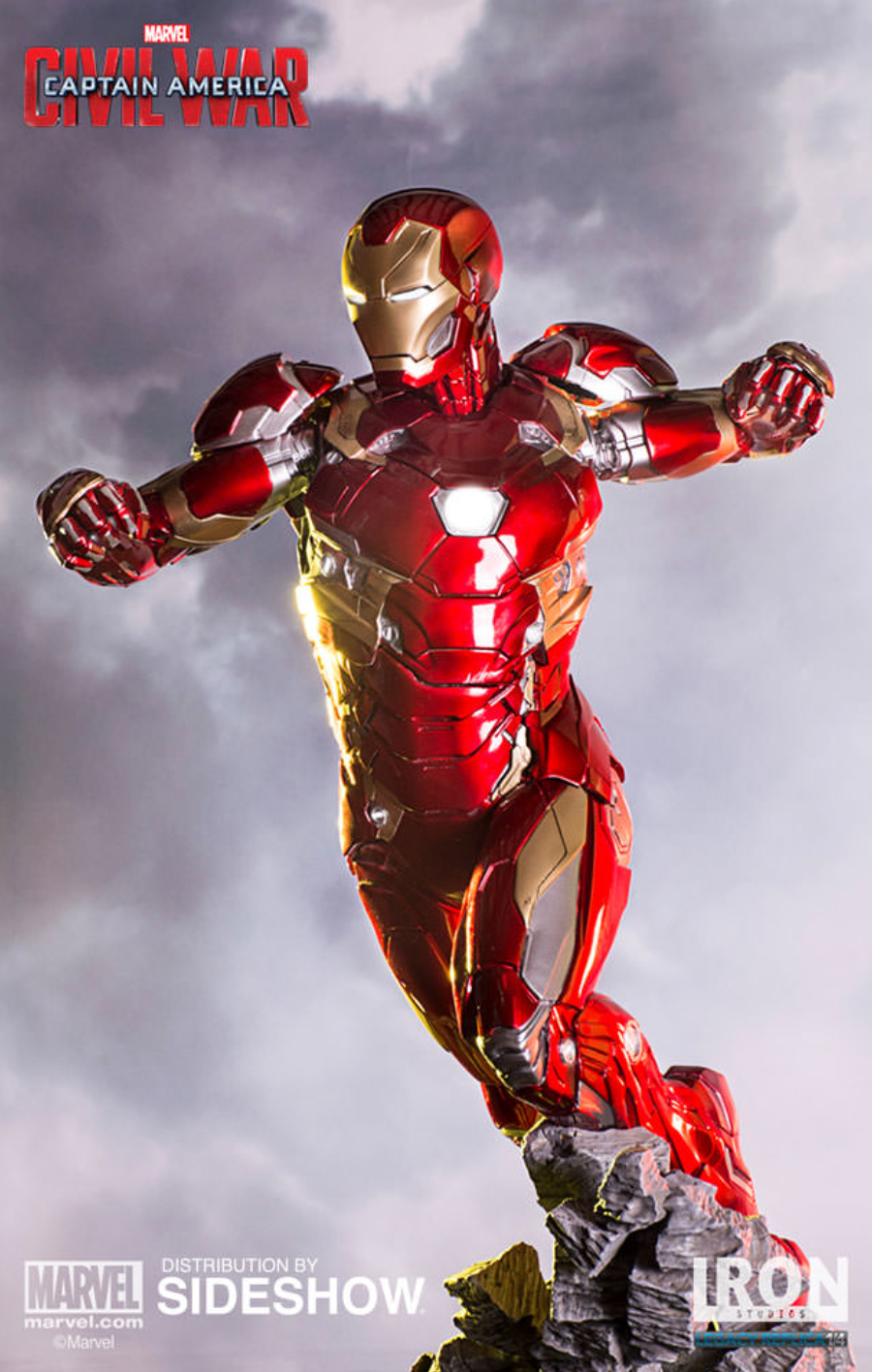 IRON Studios: Captain America: Civil War - Iron Man Legacy Replica