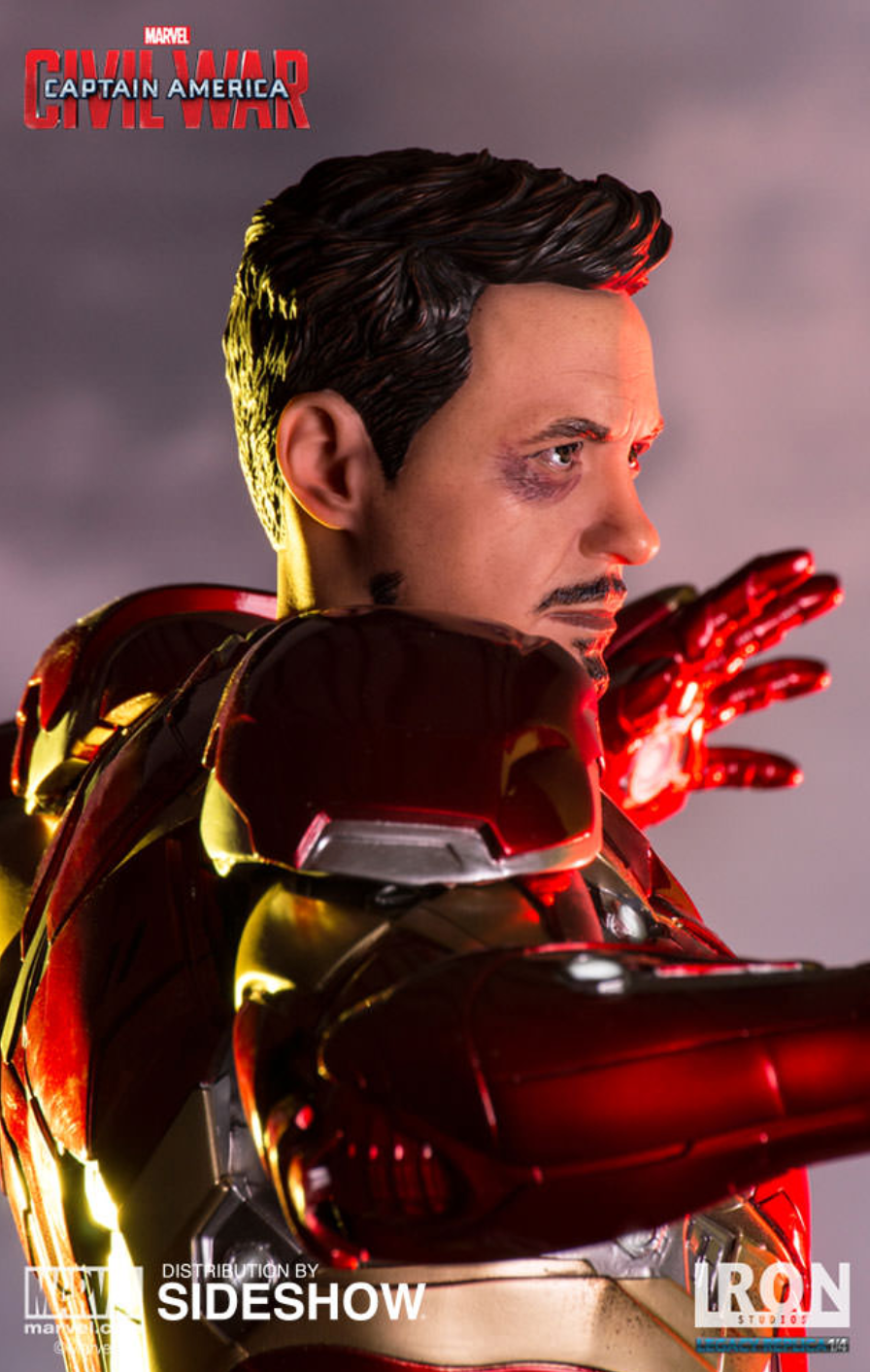 IRON Studios: Captain America: Civil War - Iron Man Legacy Replica