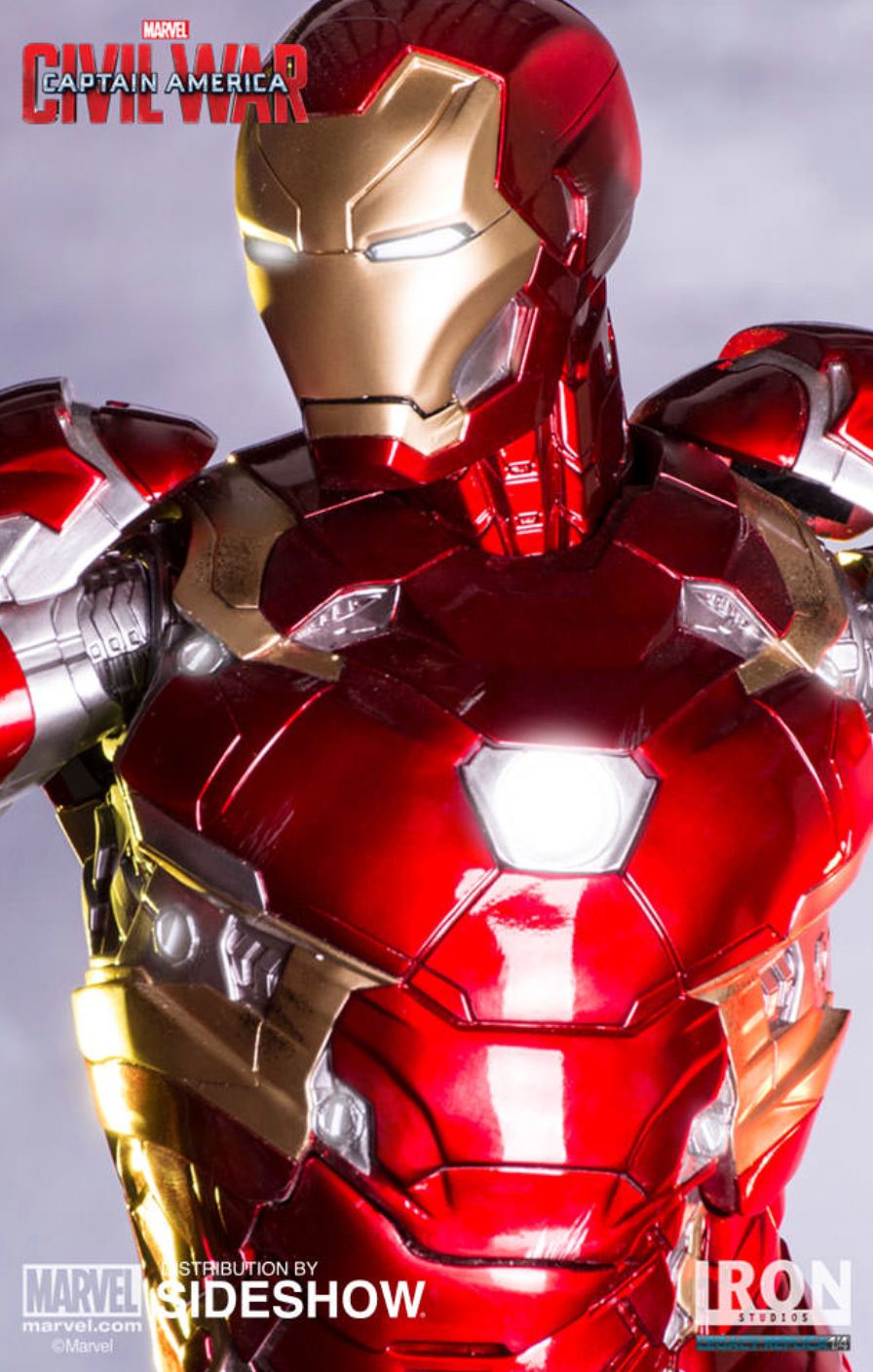 IRON Studios: Captain America: Civil War - Iron Man Legacy Replica