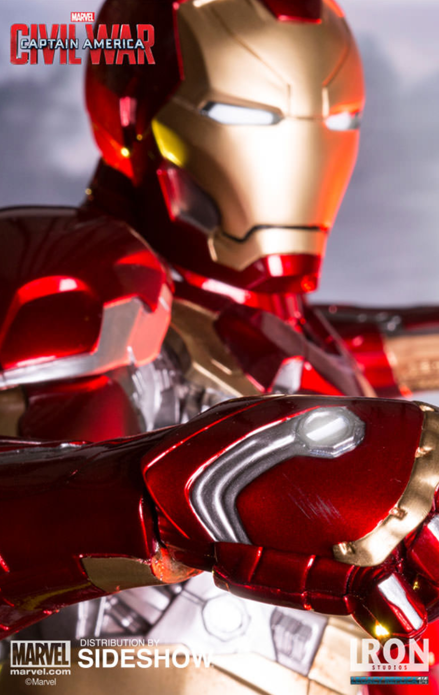IRON Studios: Captain America: Civil War - Iron Man Legacy Replica
