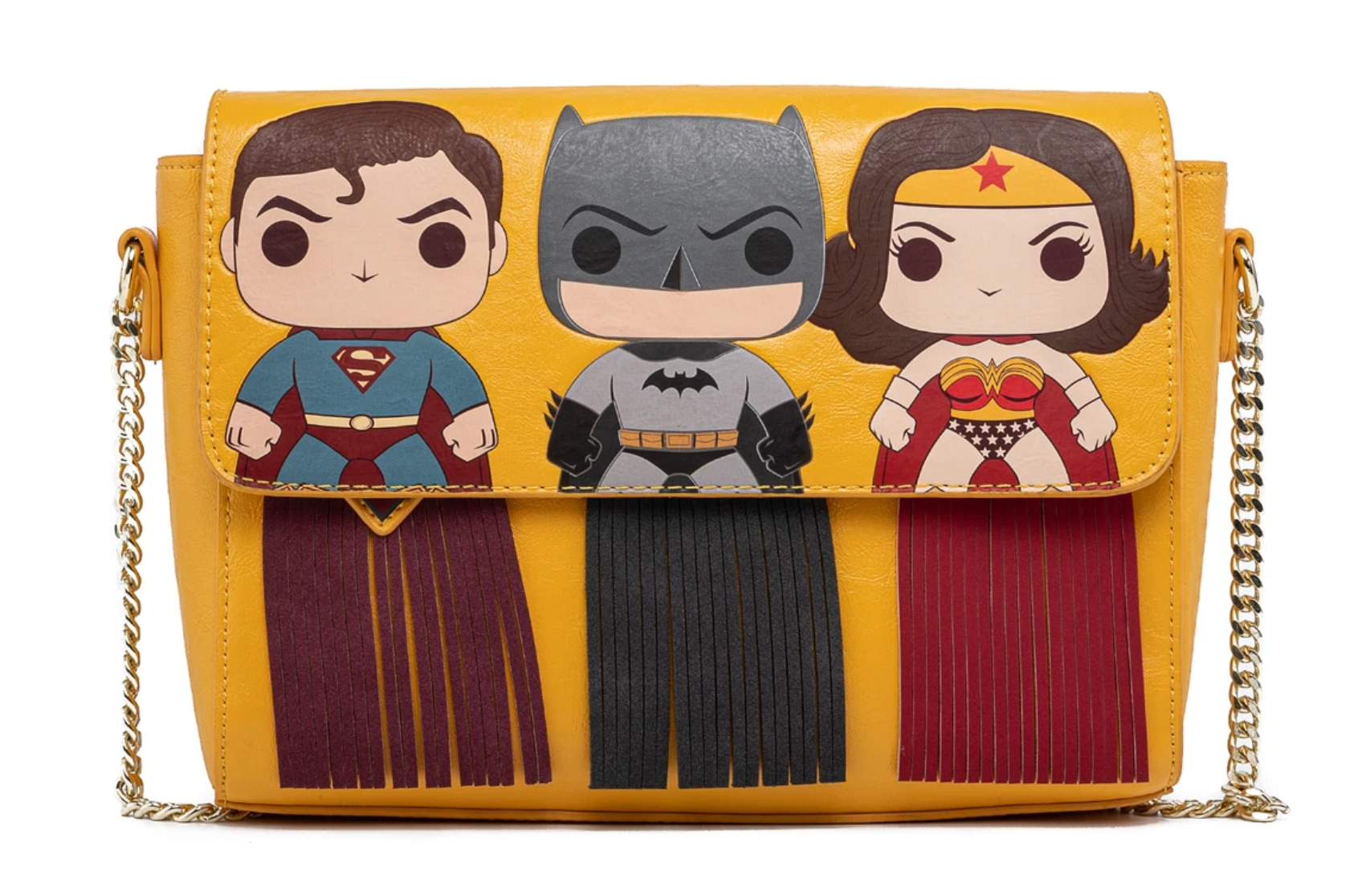 Loungefly Funko - Dc Comics Fringe Capes CrossBody