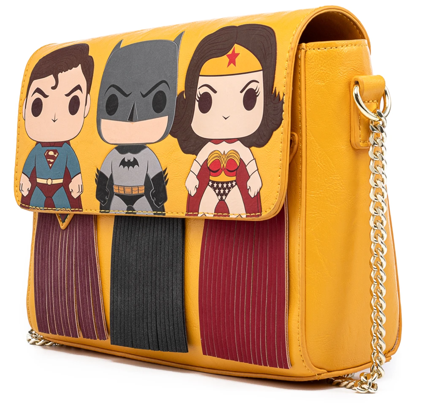 Loungefly Funko - Dc Comics Fringe Capes CrossBody