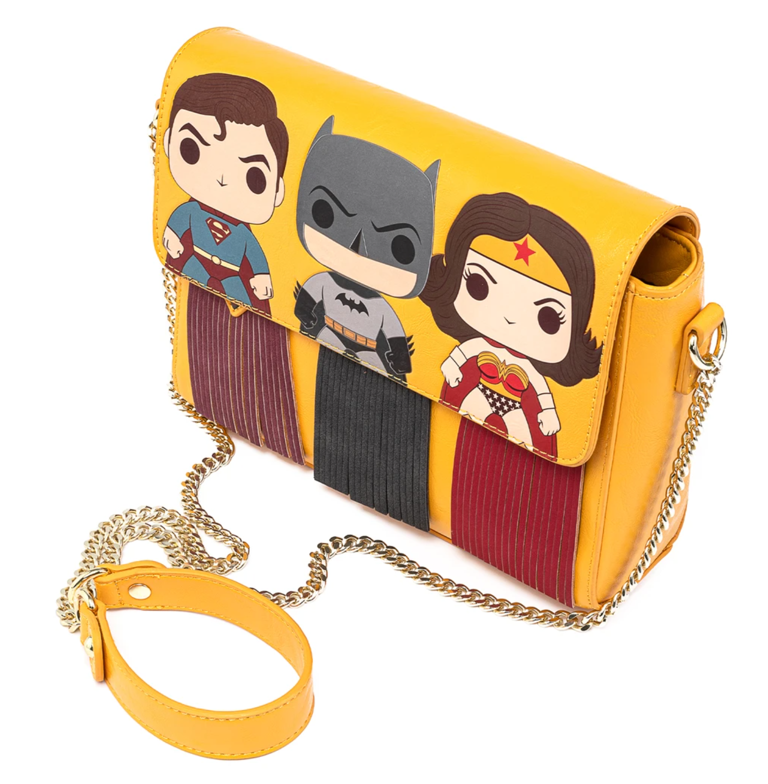 Loungefly Funko - Dc Comics Fringe Capes CrossBody