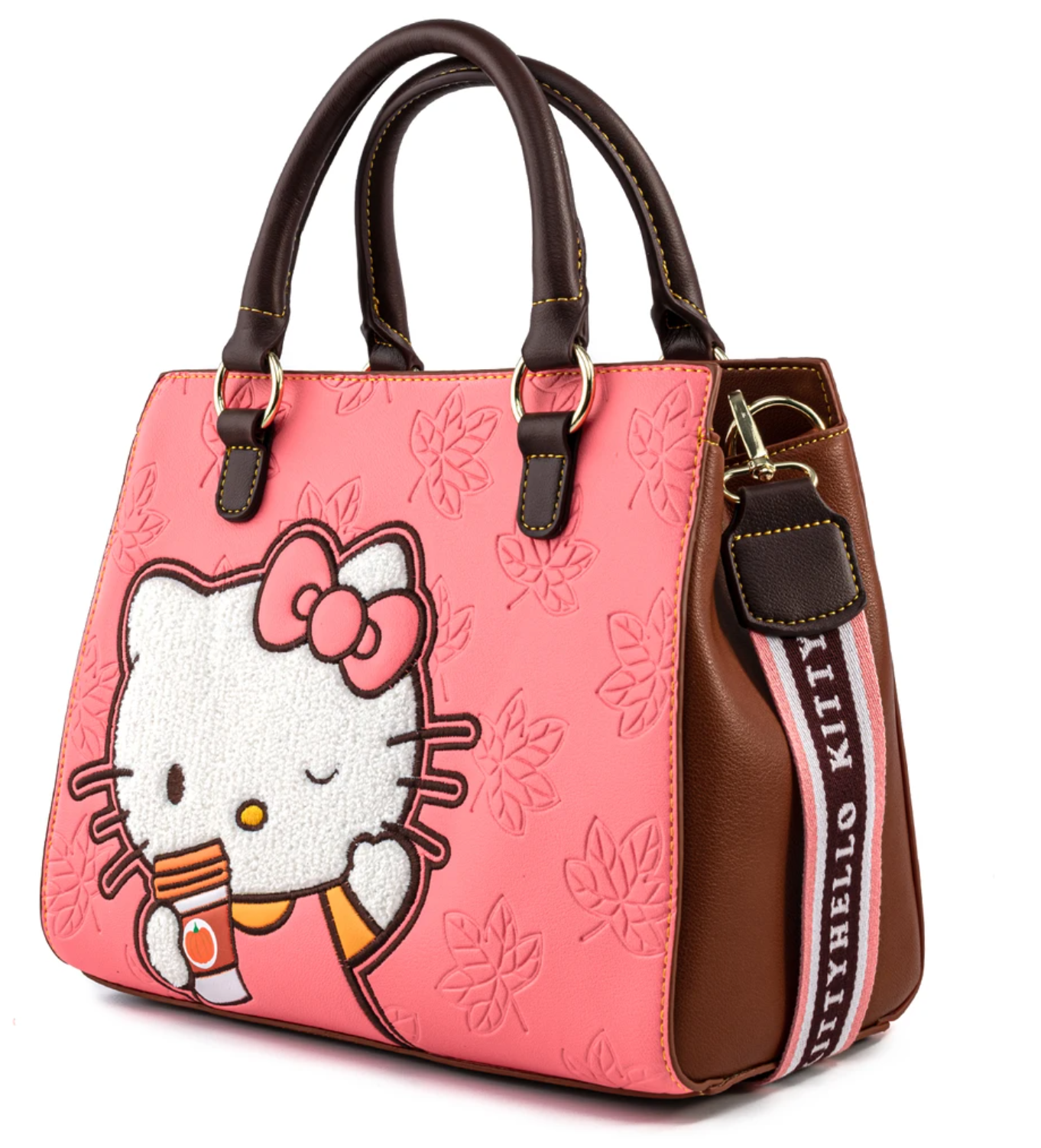 Loungefly Hk - Hello Kitty Pumpkin Spice Latte Wave Crossbody