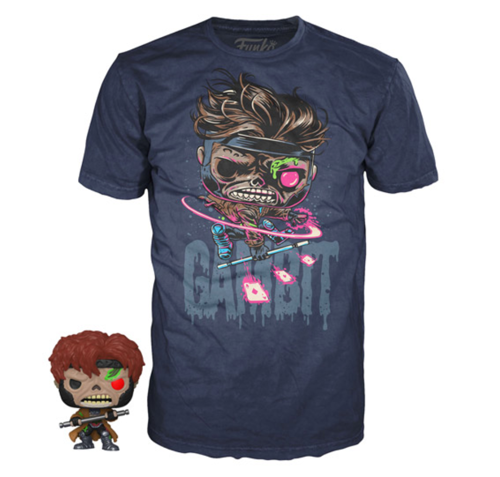 Funko Pocket & Tee: Marvel - Zombie Gambit