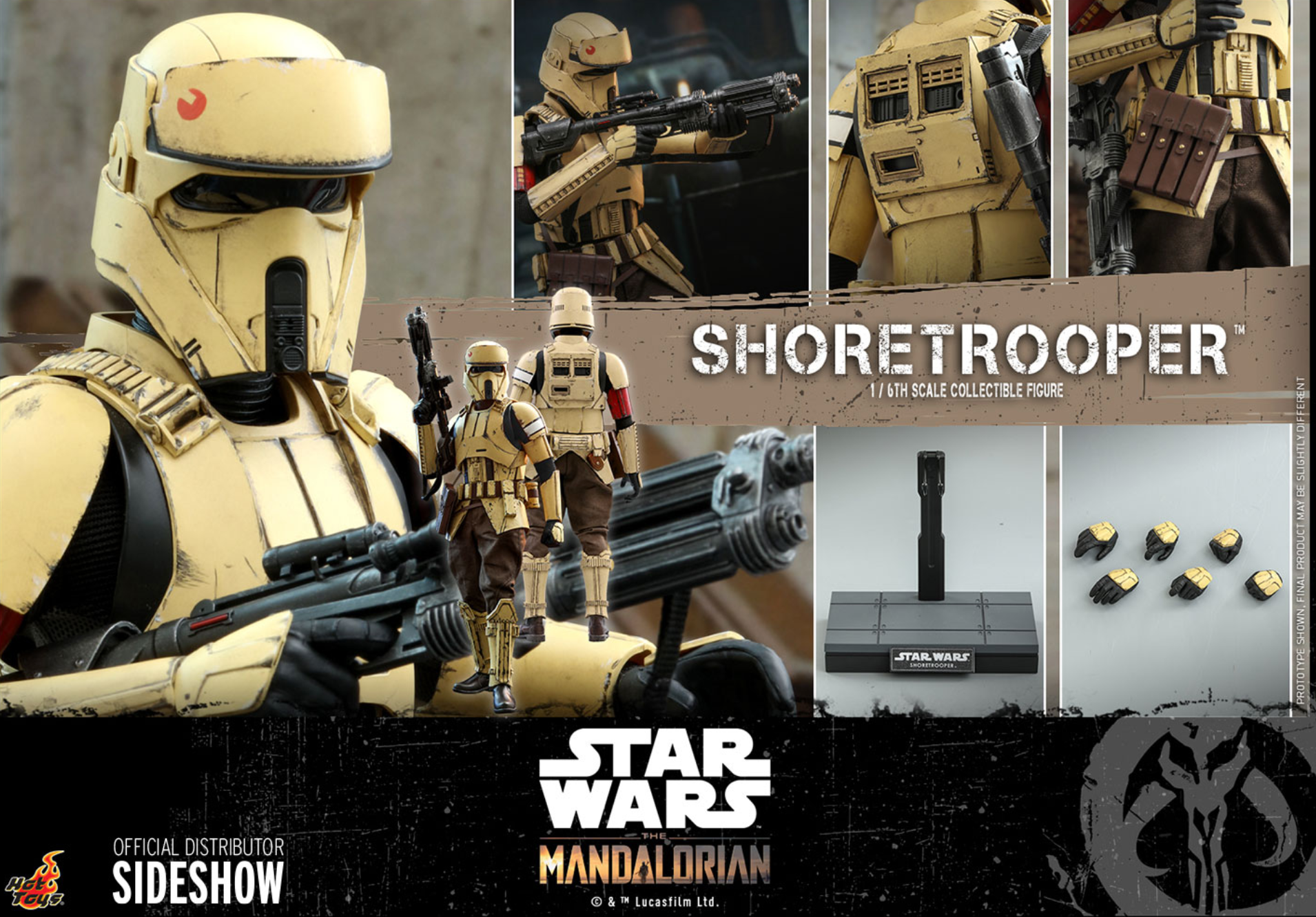 Hot Toys Star Wars The Mandalorian Shoretrooper