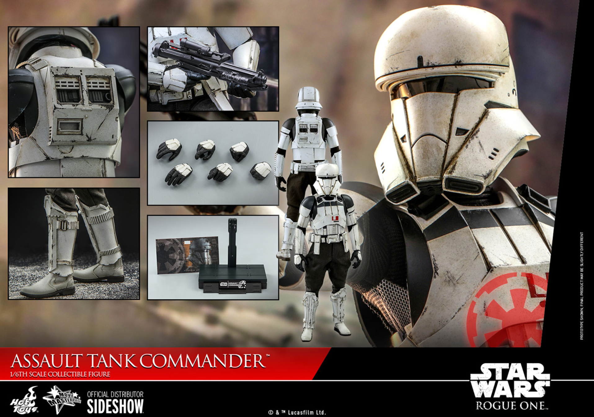 Hot Toys Star Wars Rogue One Assault Tank Commander