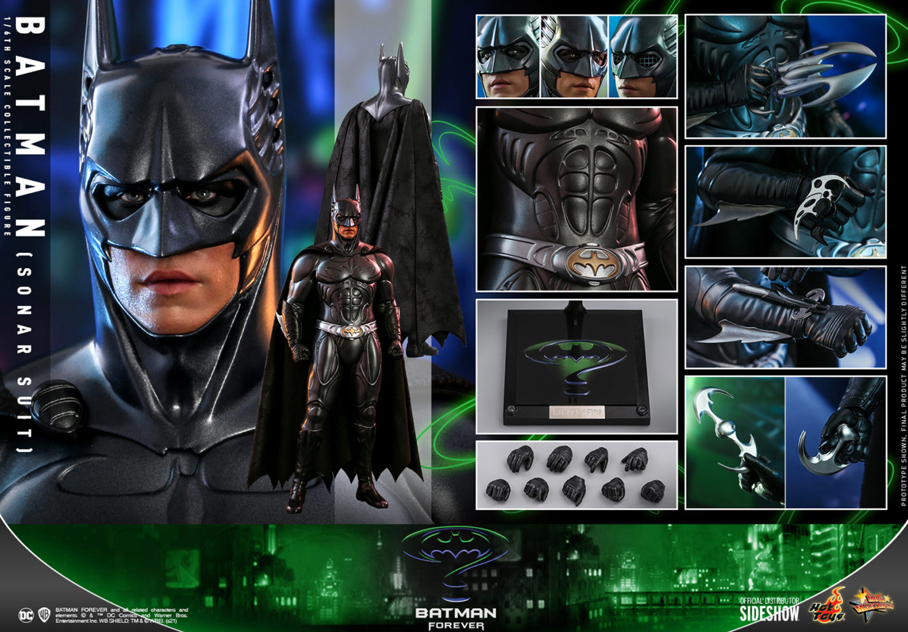 Hot Toys Batman Forever Batman (Sonar Suit)