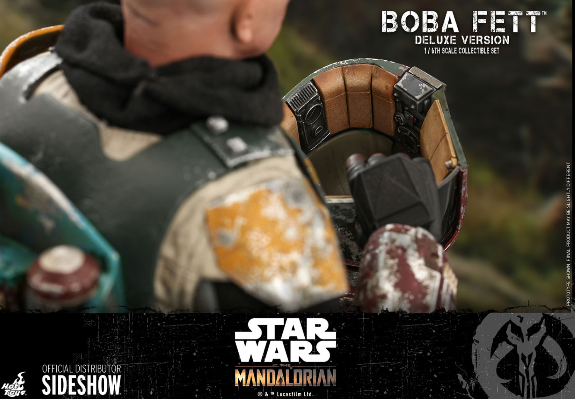 Hot Toys Star Wars The Mandalorian Boba Fett (Deluxe Version)