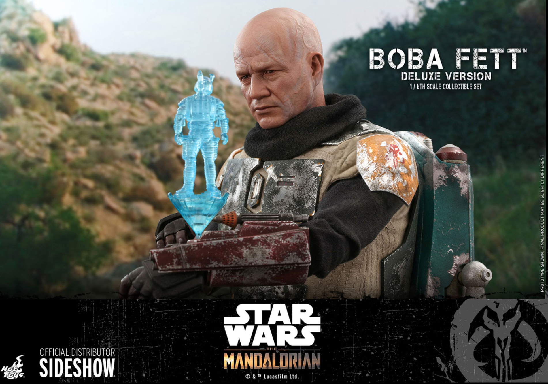 Hot Toys Star Wars The Mandalorian Boba Fett (Deluxe Version)