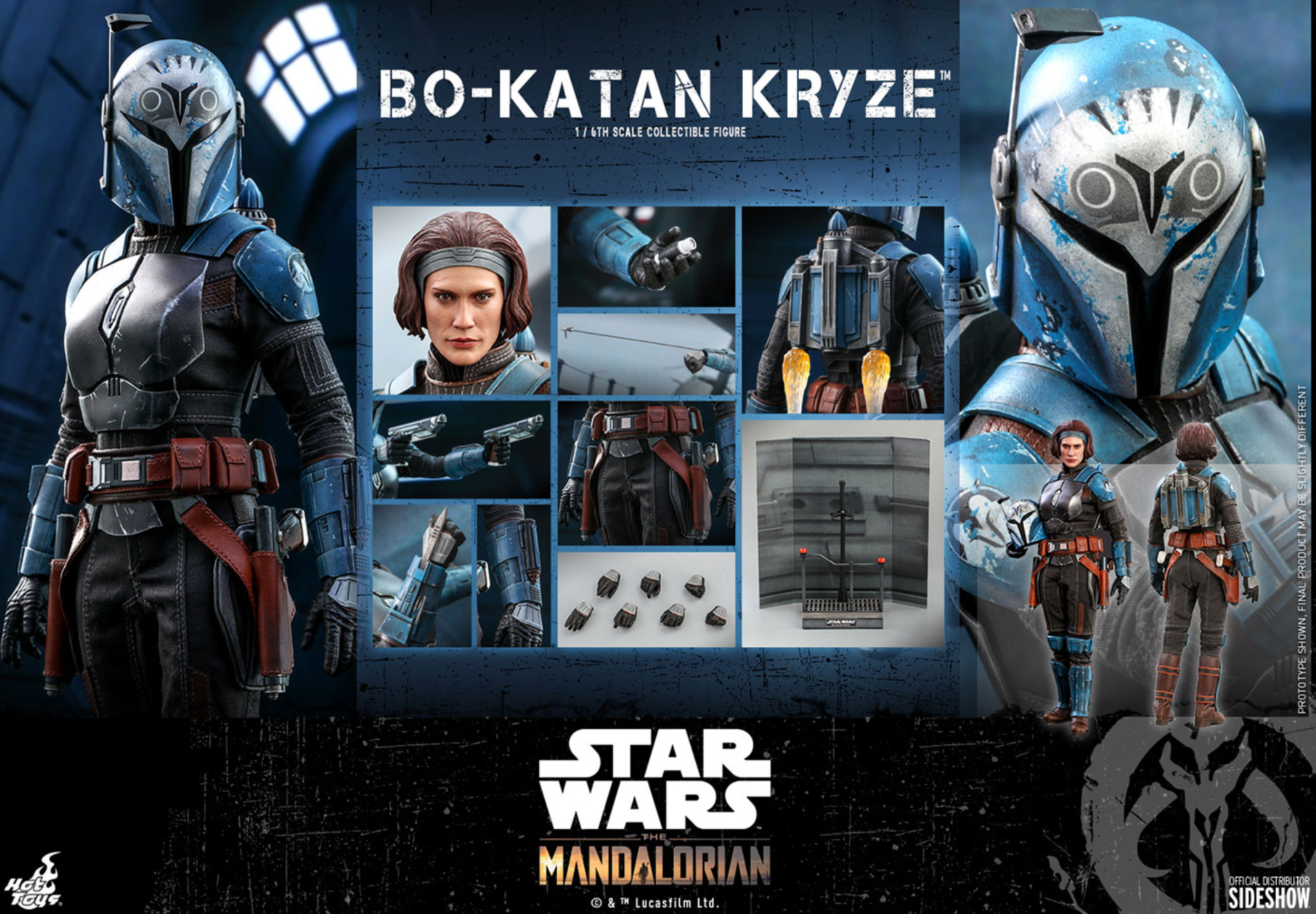 Hot Toys Star Wars The Mandalorian Bo-Katan Kryze