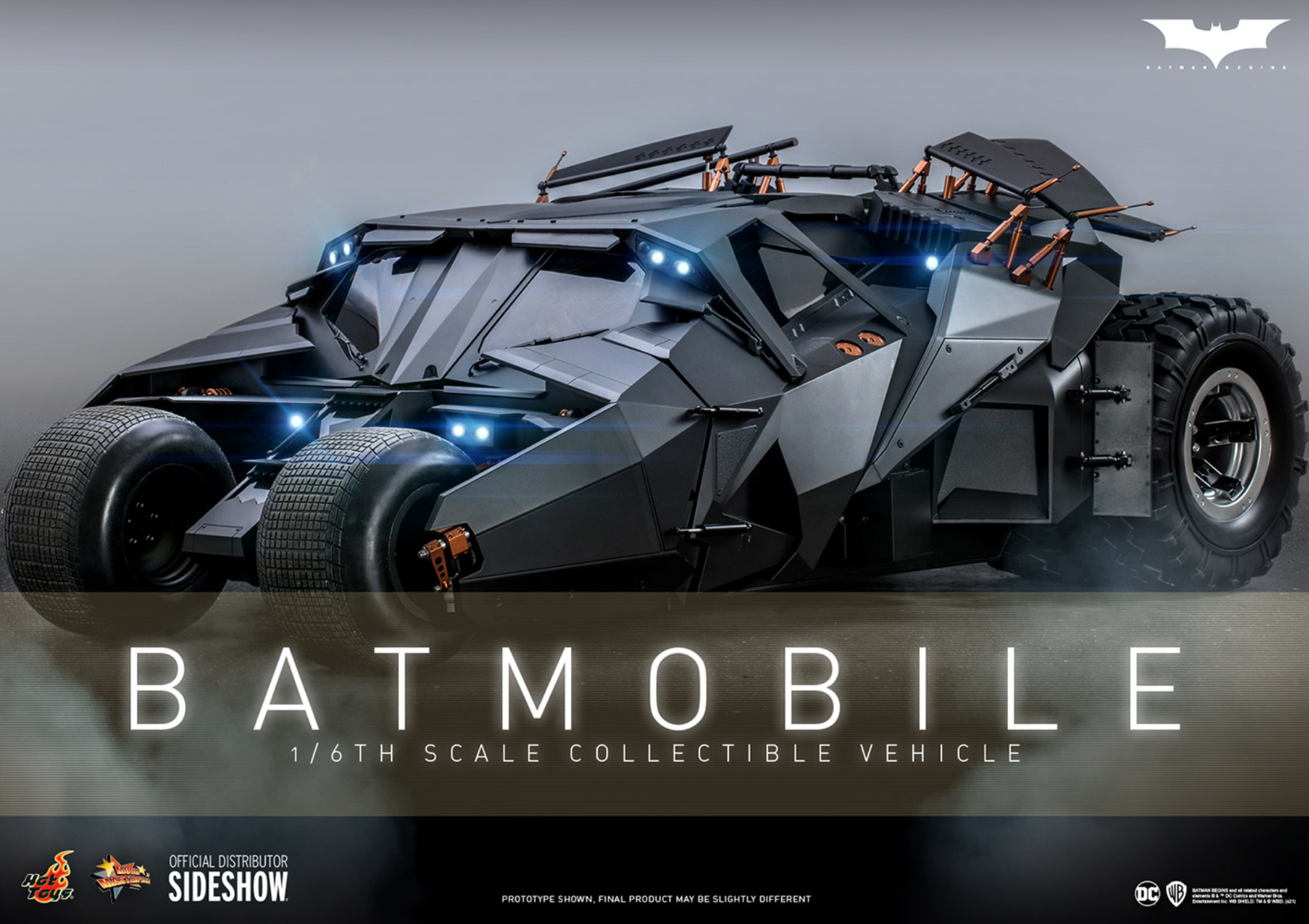 Hot Toys Batman Begins Batmobile