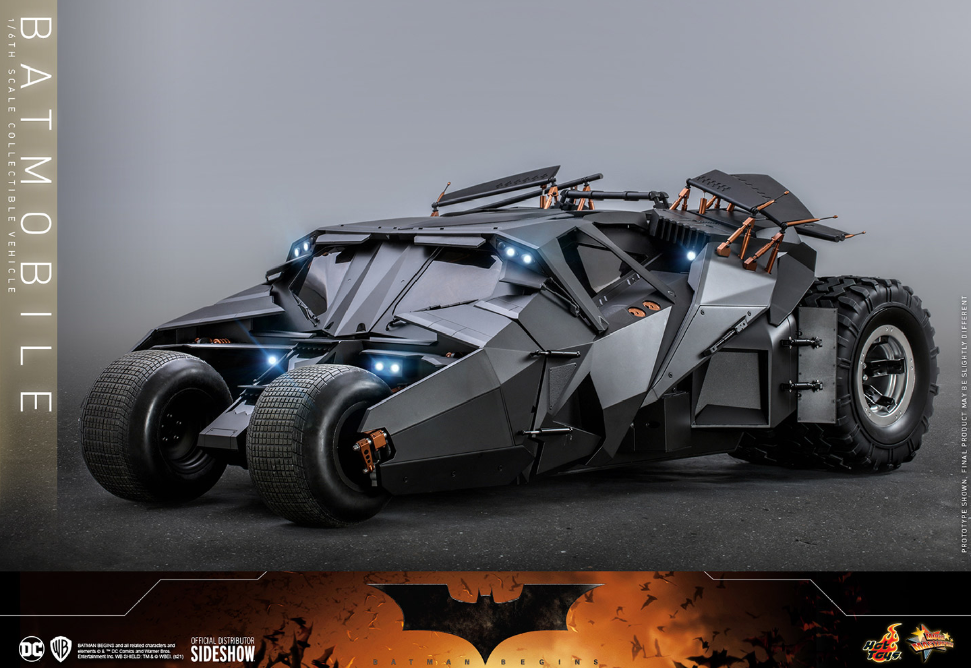 Hot Toys Batman Begins Batmobile