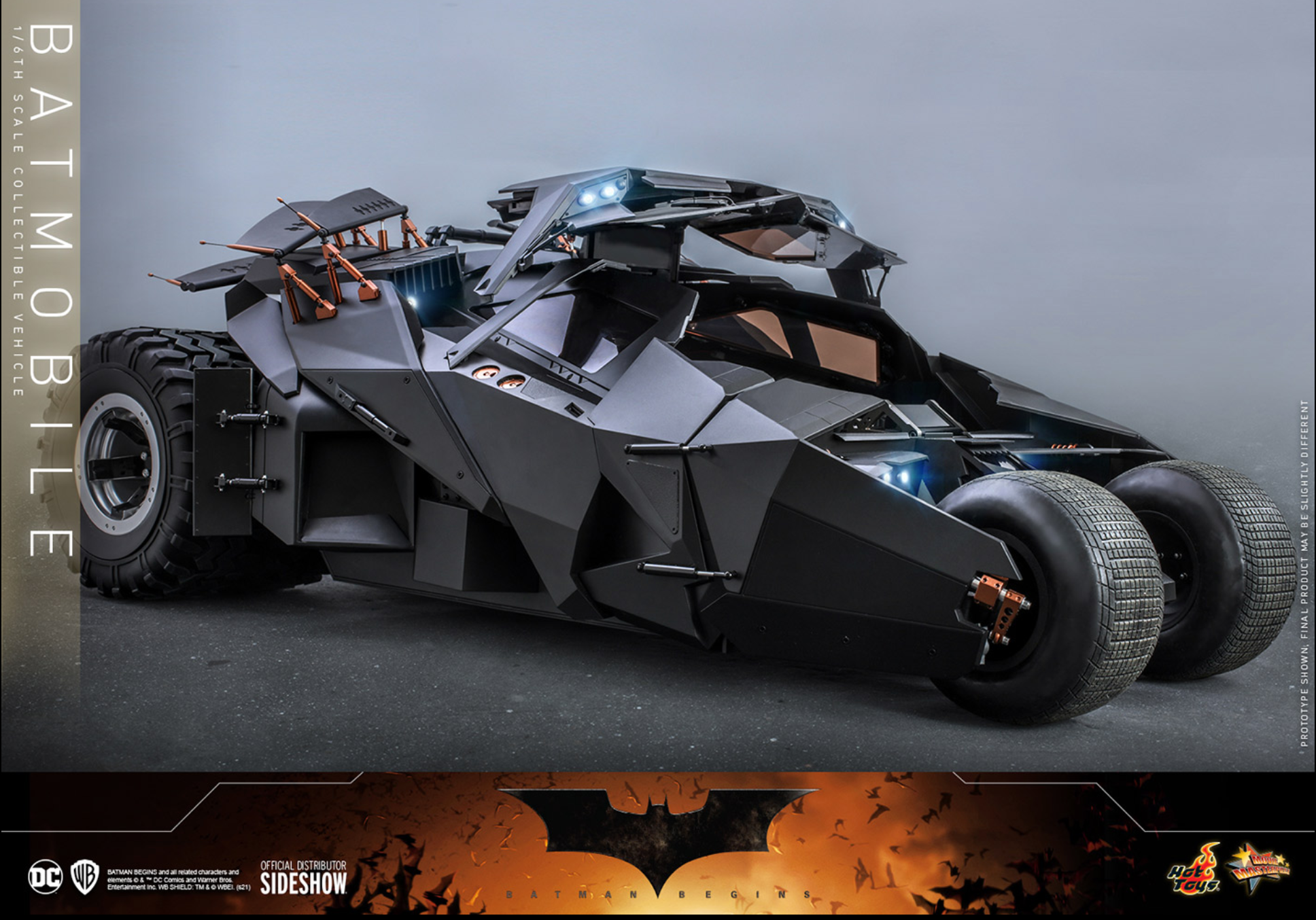 Hot Toys Batman Begins Batmobile