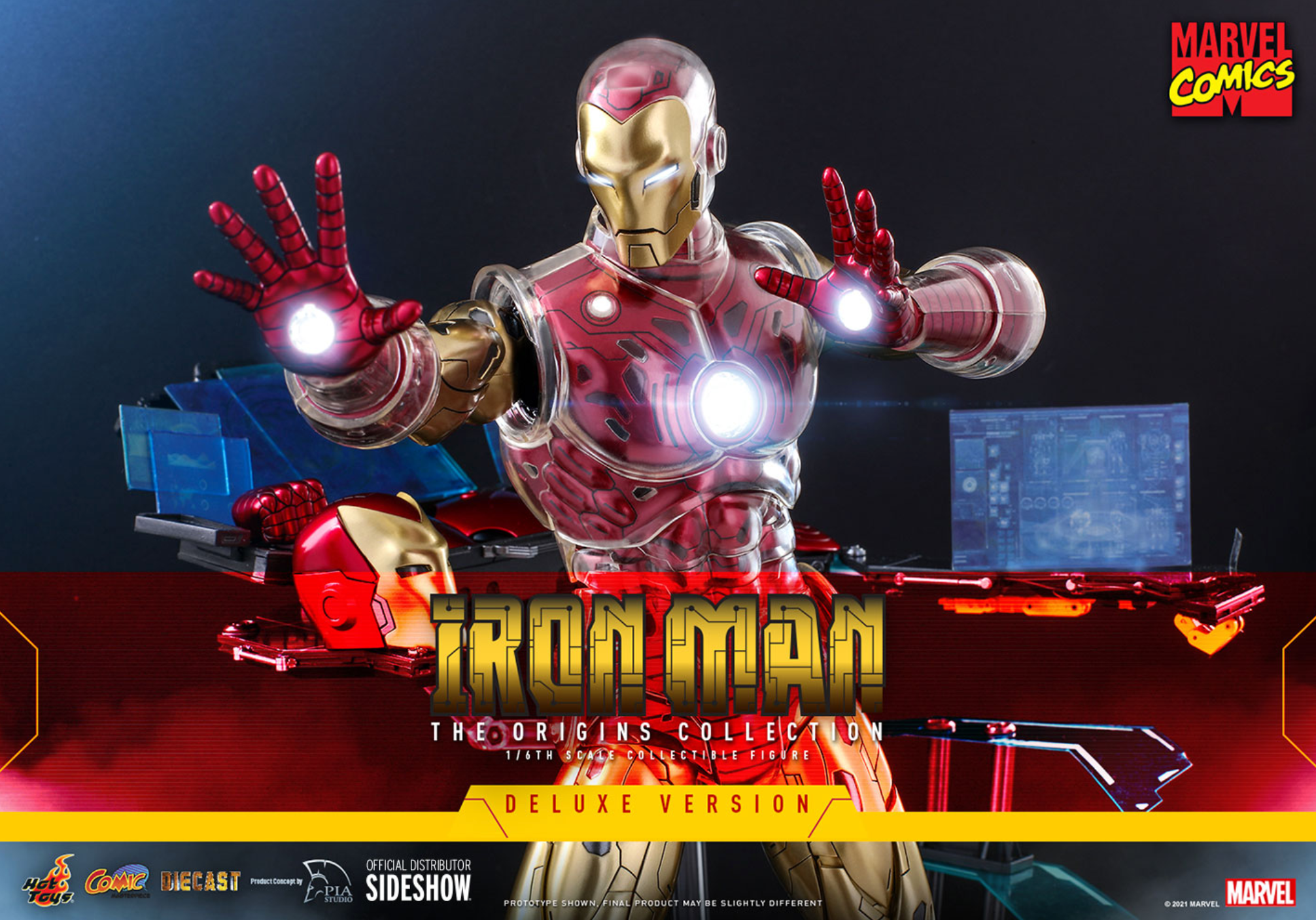 Hot Toys The Origins Collection Iron Man Deluxe