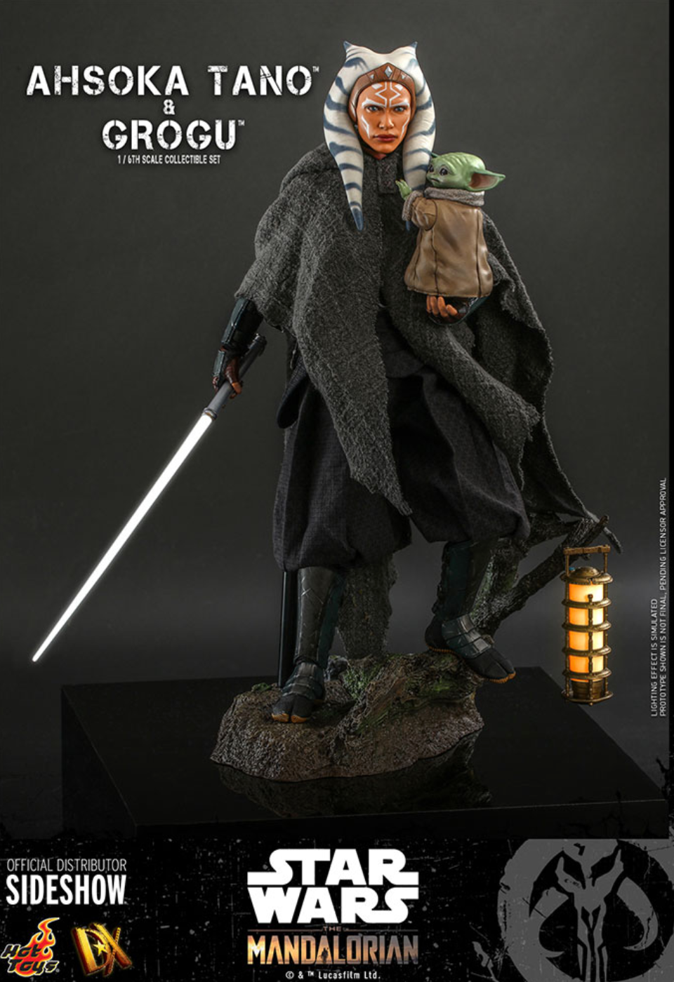 Hot Toys Star Wars The Mandalorian Ahsoka Tano and Grogu