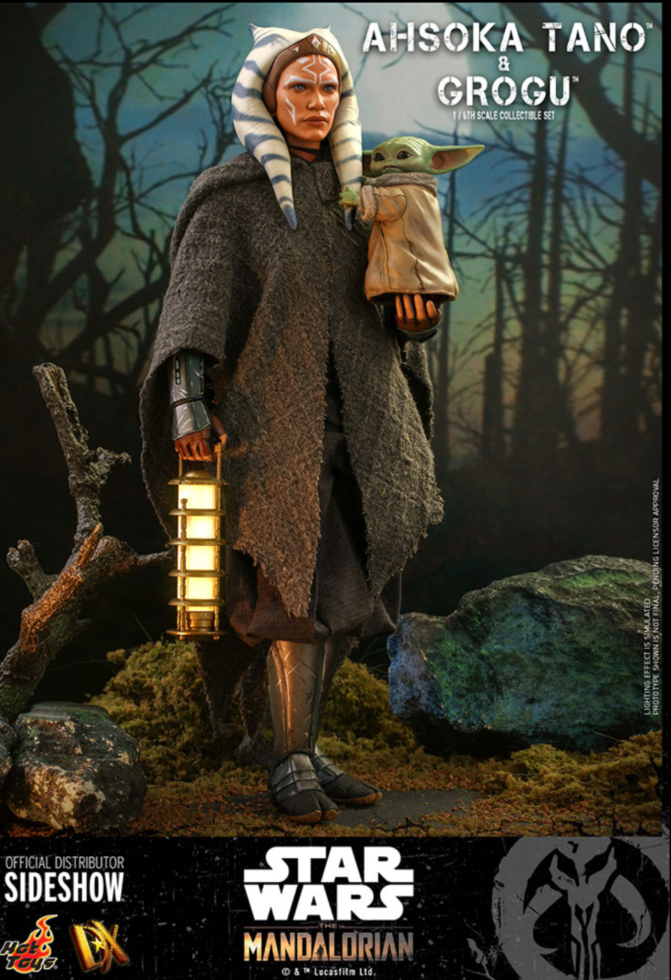 Hot Toys Star Wars The Mandalorian Ahsoka Tano and Grogu