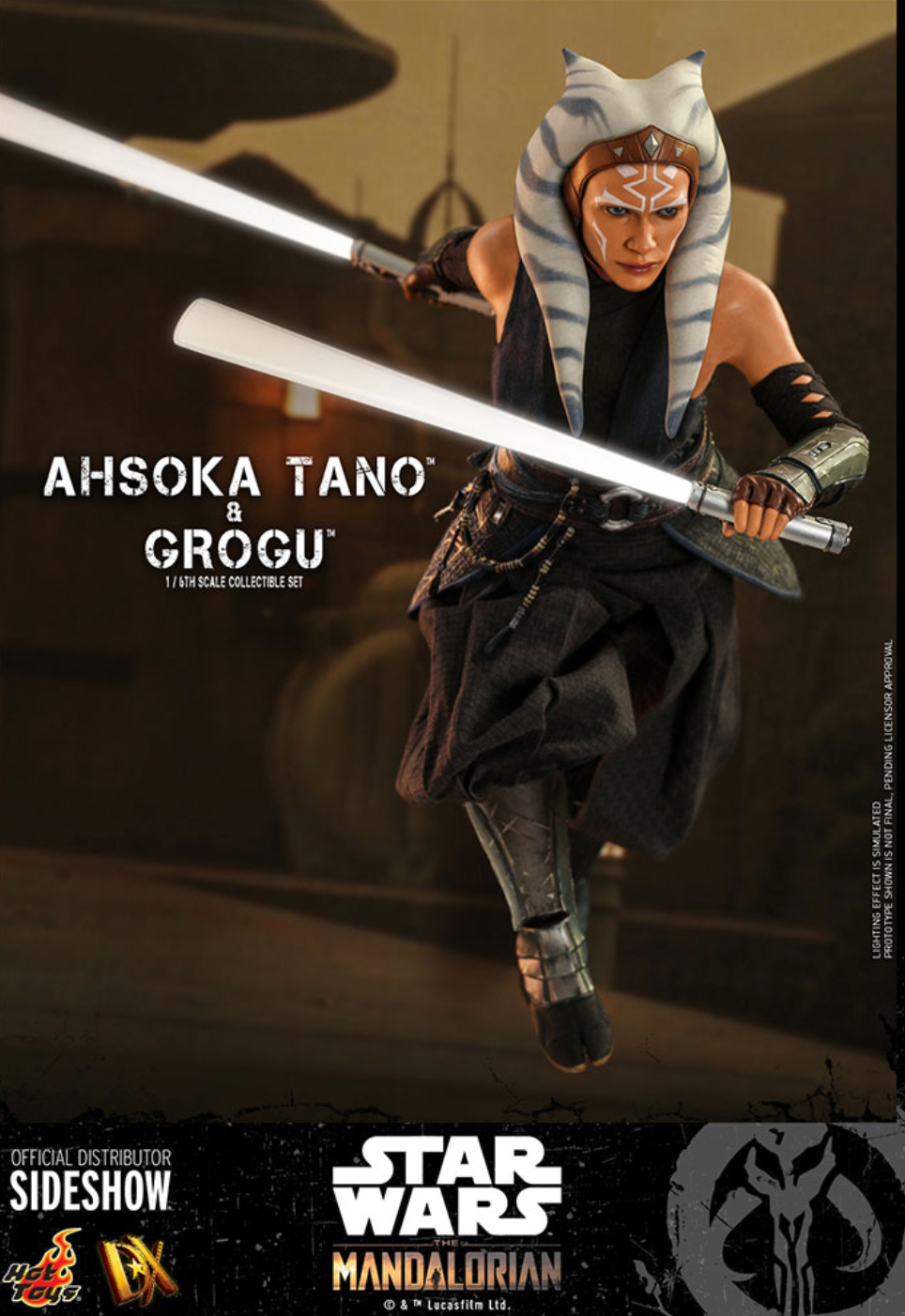 Hot Toys Star Wars The Mandalorian Ahsoka Tano and Grogu