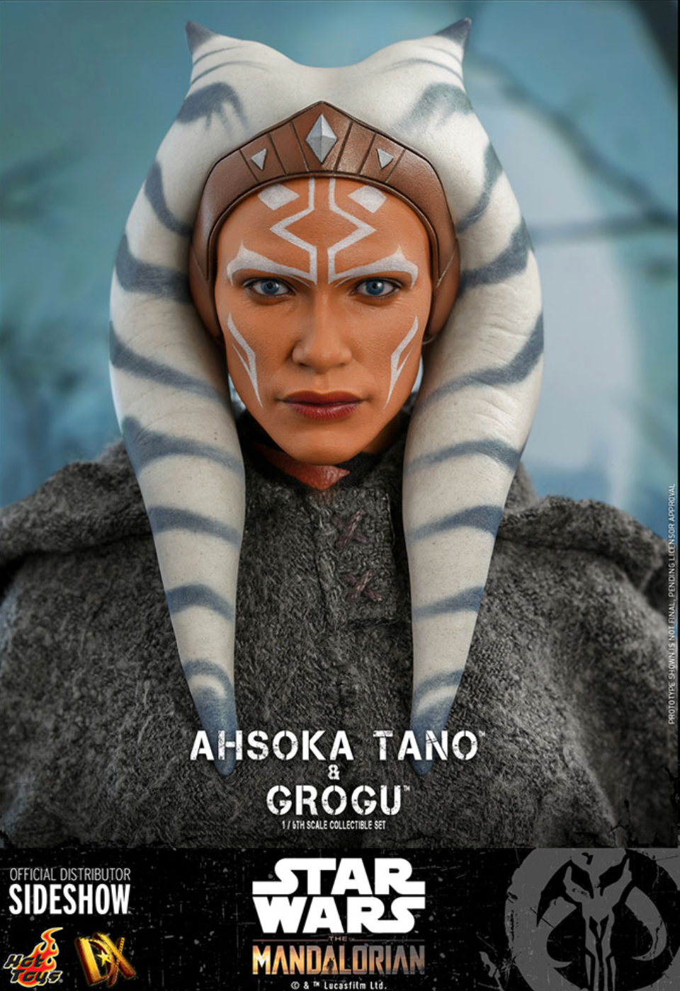 Hot Toys Star Wars The Mandalorian Ahsoka Tano and Grogu