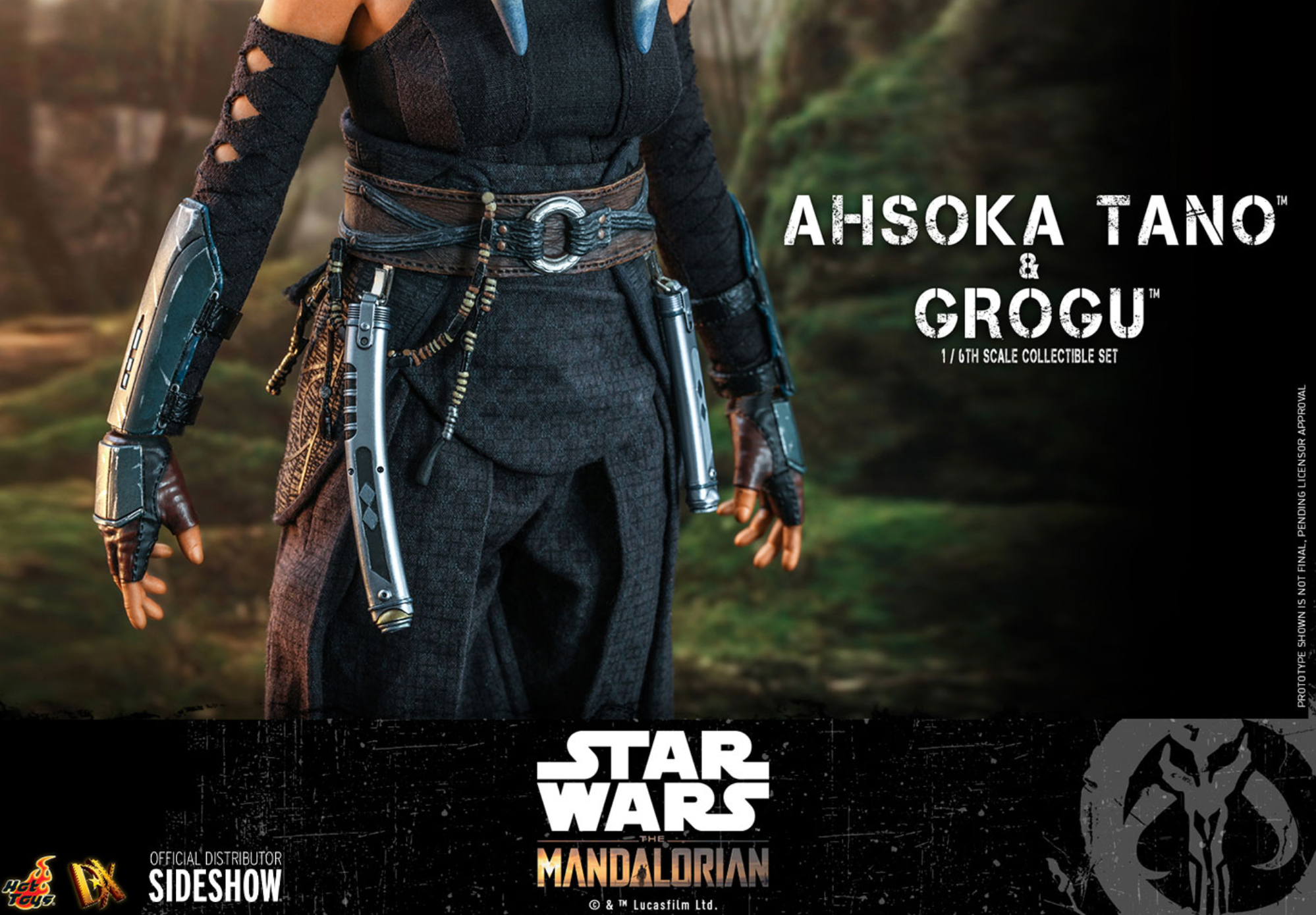 Hot Toys Star Wars The Mandalorian Ahsoka Tano and Grogu