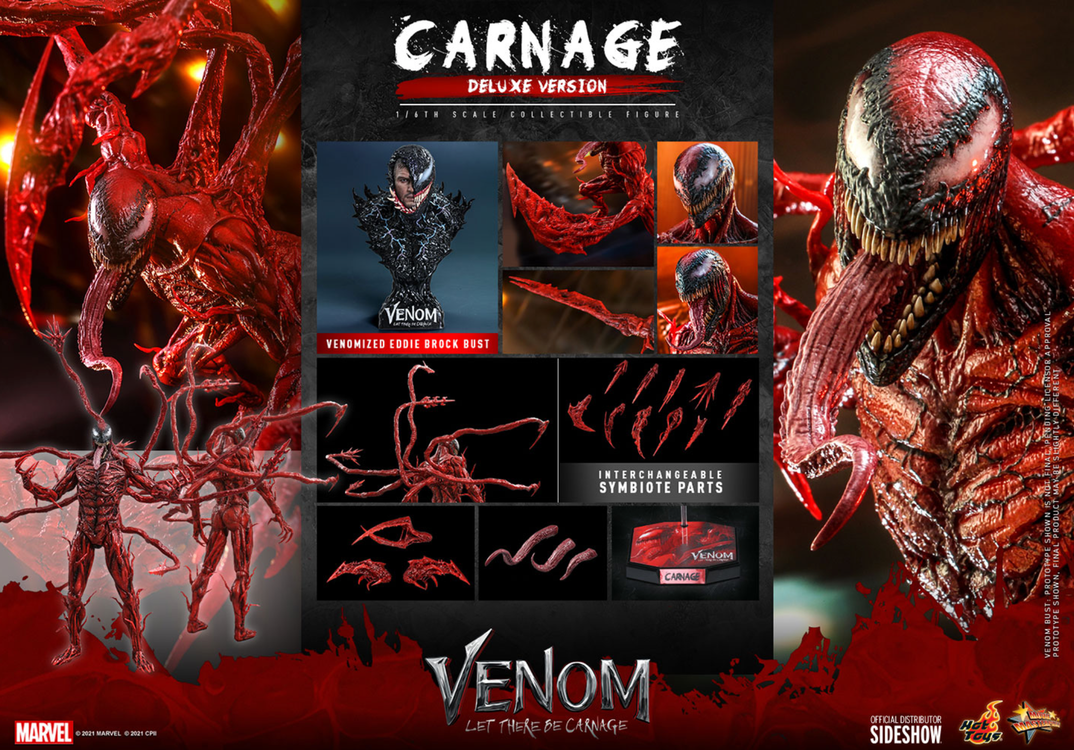 Hot Toys Venom Carnage (Deluxe Version)
