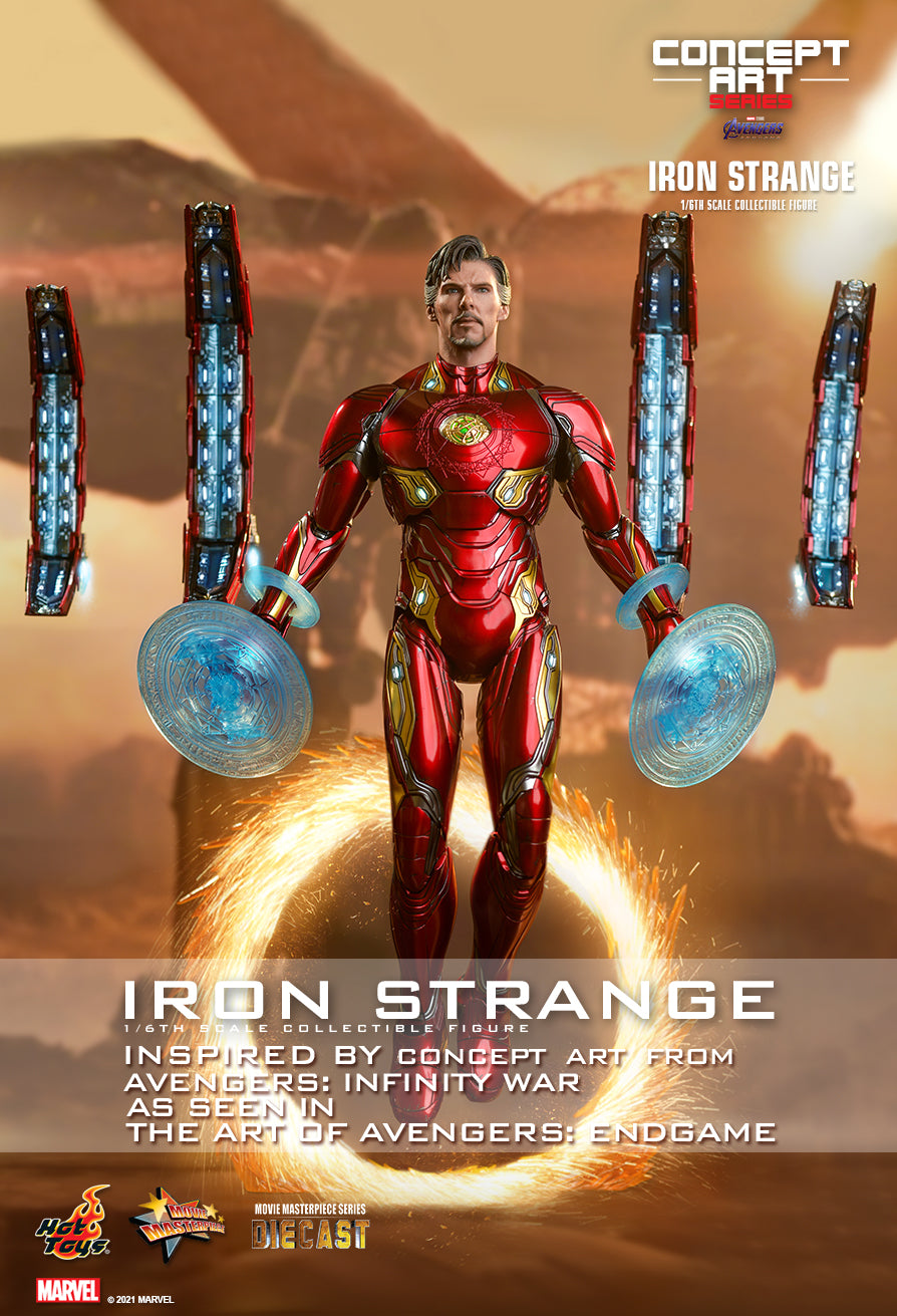 Hot Toys Avengers Concept Art Iron Strange