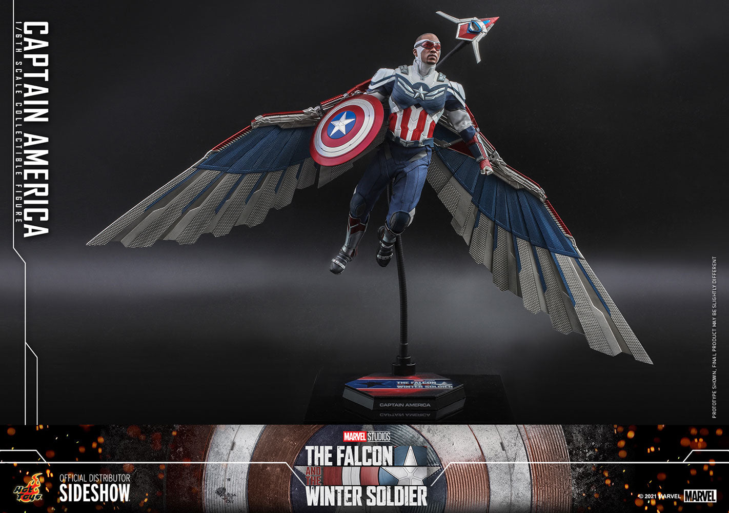 Hot Toys The Falcon And The Winter Soldier Captain America