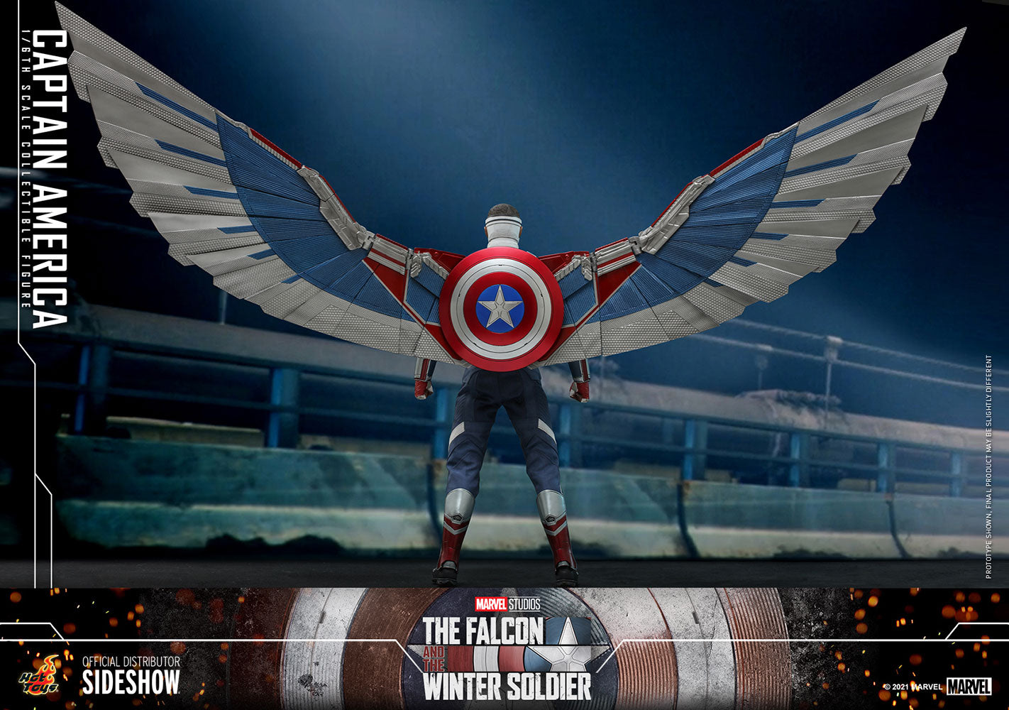 Hot Toys The Falcon And The Winter Soldier Captain America