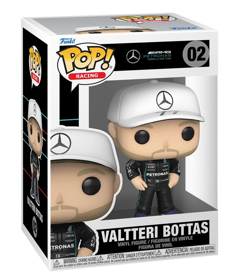 Funko Pop Valtteri Bottas Formula 1 Mercedes AMG Petronas