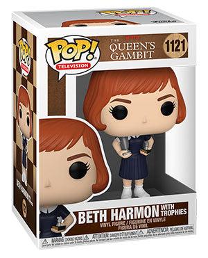 Funko Pop TV: Queens Gambit - Beth Harmon With Trophies
