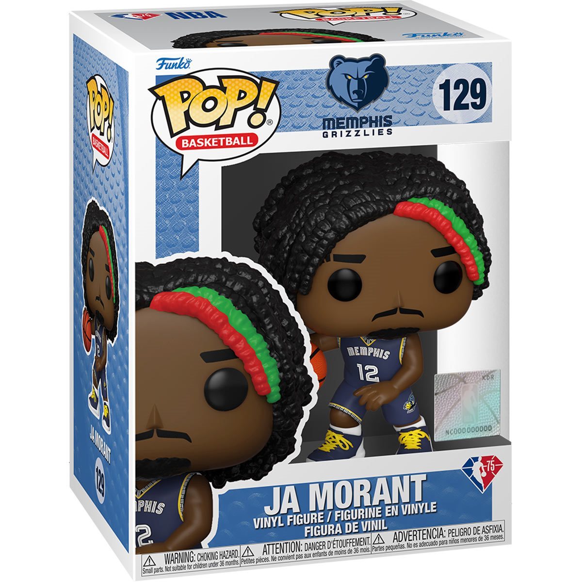Funko Pop Basketball: Memphis Grizzlies - Ja Morant
