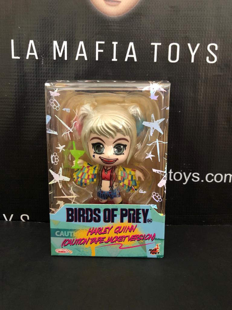 Hot Toys Cosbaby - Harley Quinn (Caution Tape Jacket Version)
