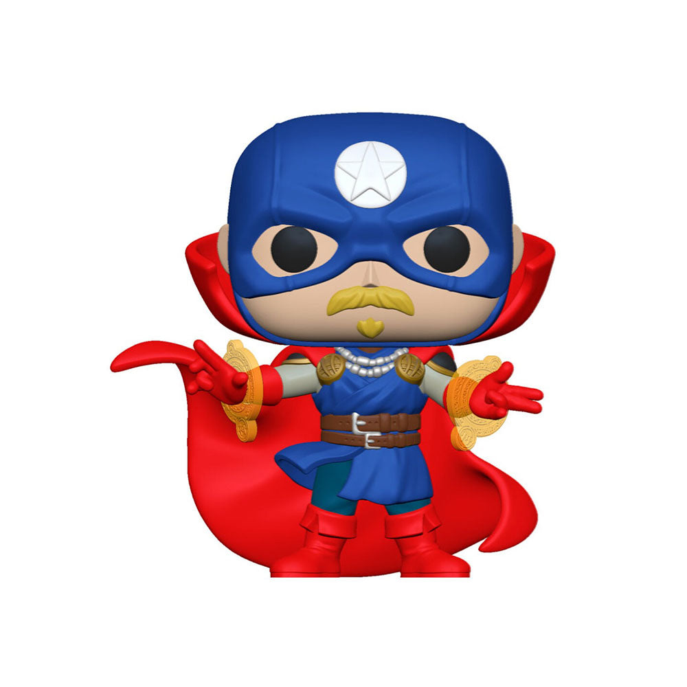 Funko Pop Marvel: Marvel Comics - Soldier Supreme (Capitan America)