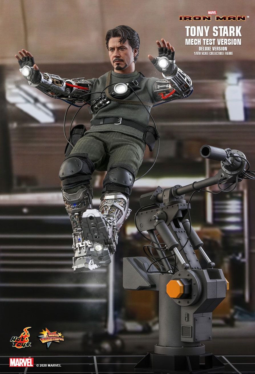 Hot Toys Iron Man Tony Stark Mech Test Version