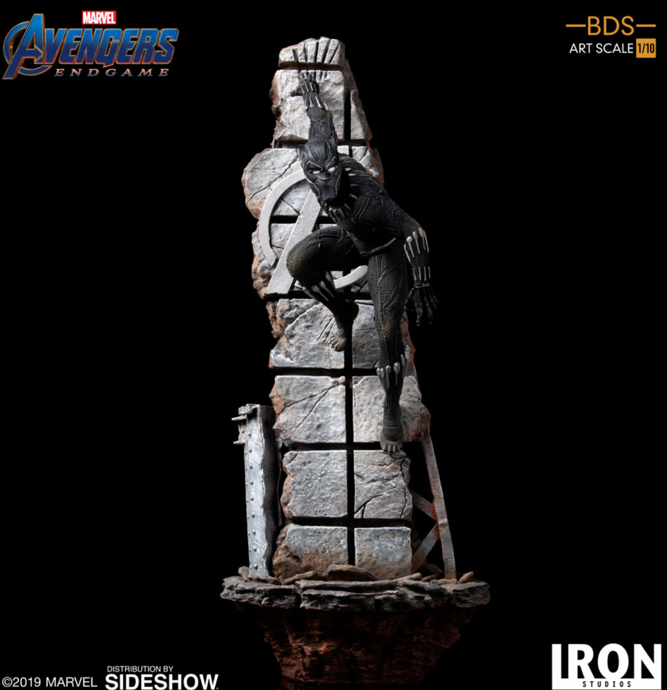 Iron Studios: Avengers Endgame - Black Panther BDS