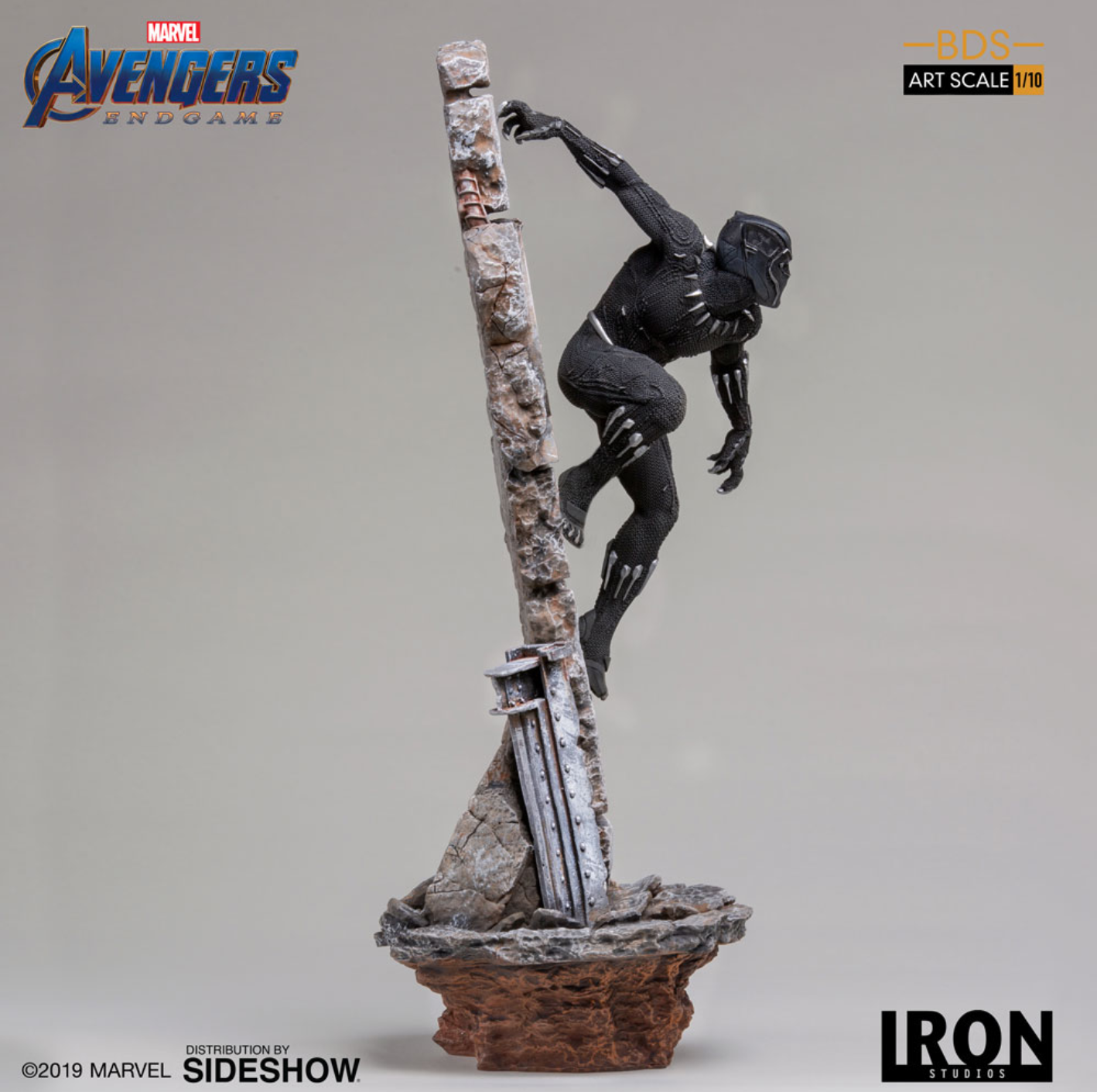 Iron Studios: Avengers Endgame - Black Panther BDS