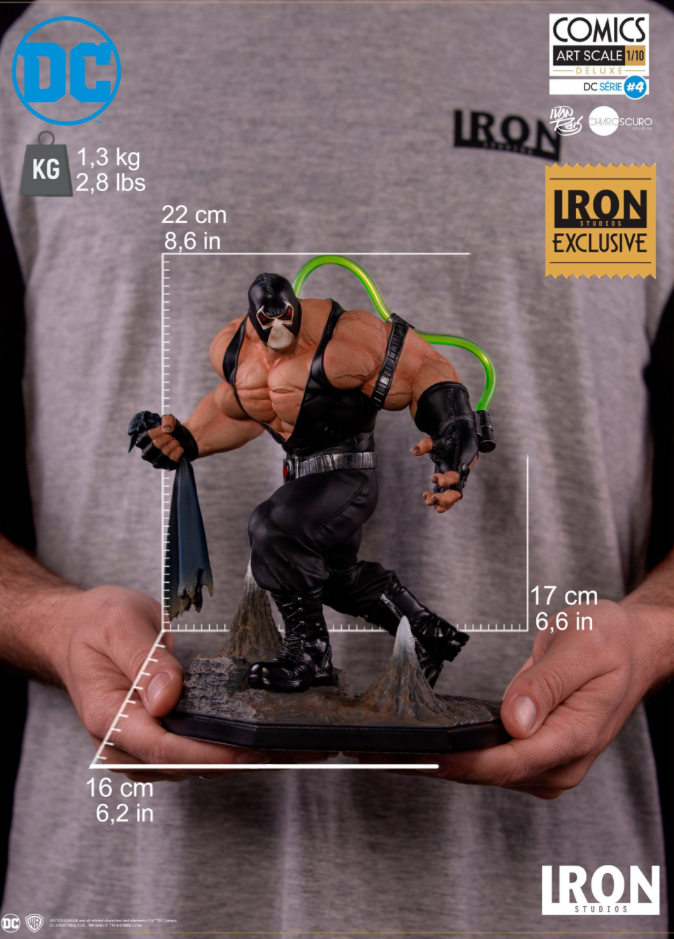 Iron Studios: Dc Comics Batman - Bane Exclusivo SDCC 19